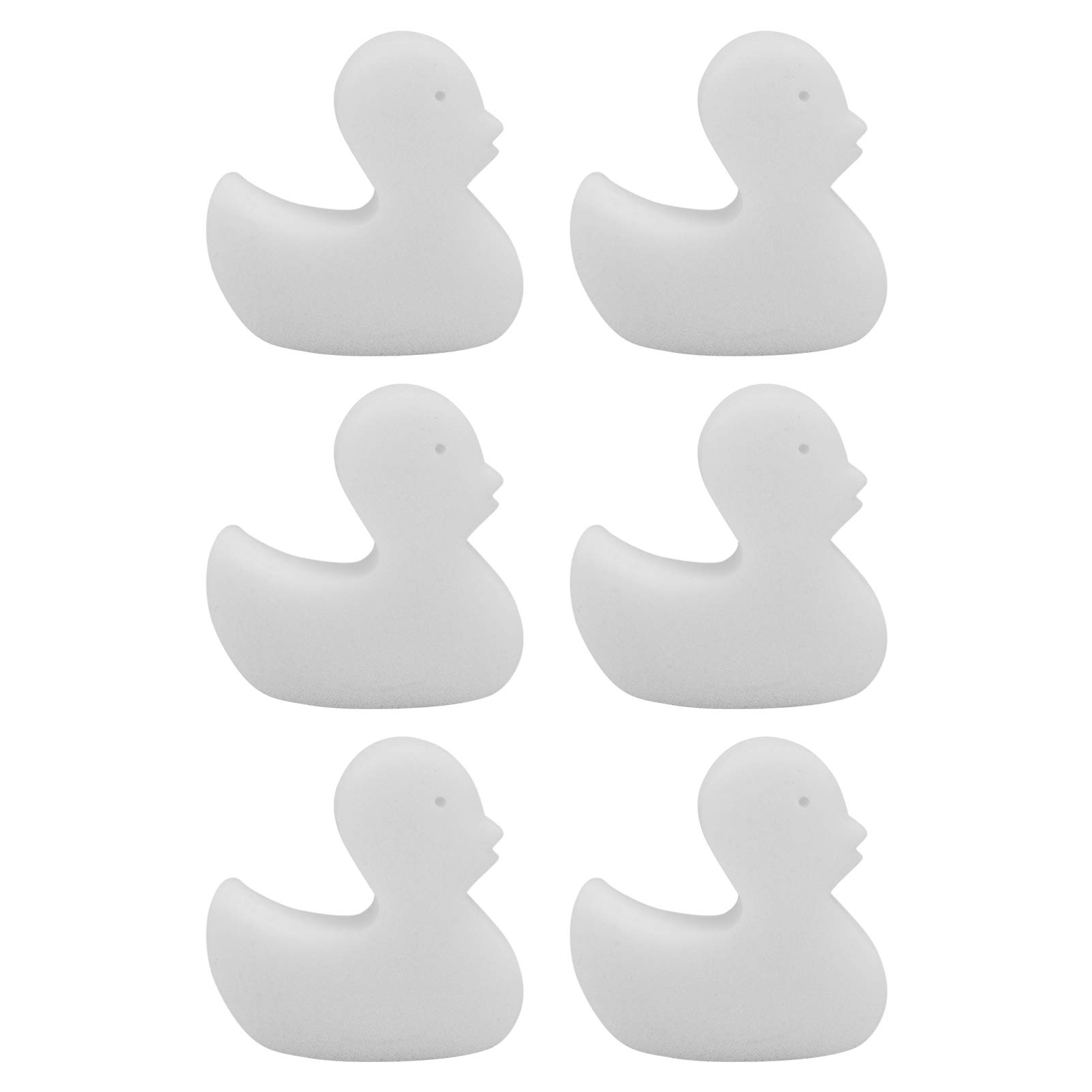 Happyyami 6Pcs Duck-Shaped Pool Cleaning Sponges | Oil-Absorbing & Efficient Scum Sponges for Swimming Pool, Spa & Hot Tub | Removes Grease, Dirt & Debris for Crystal Clear Water