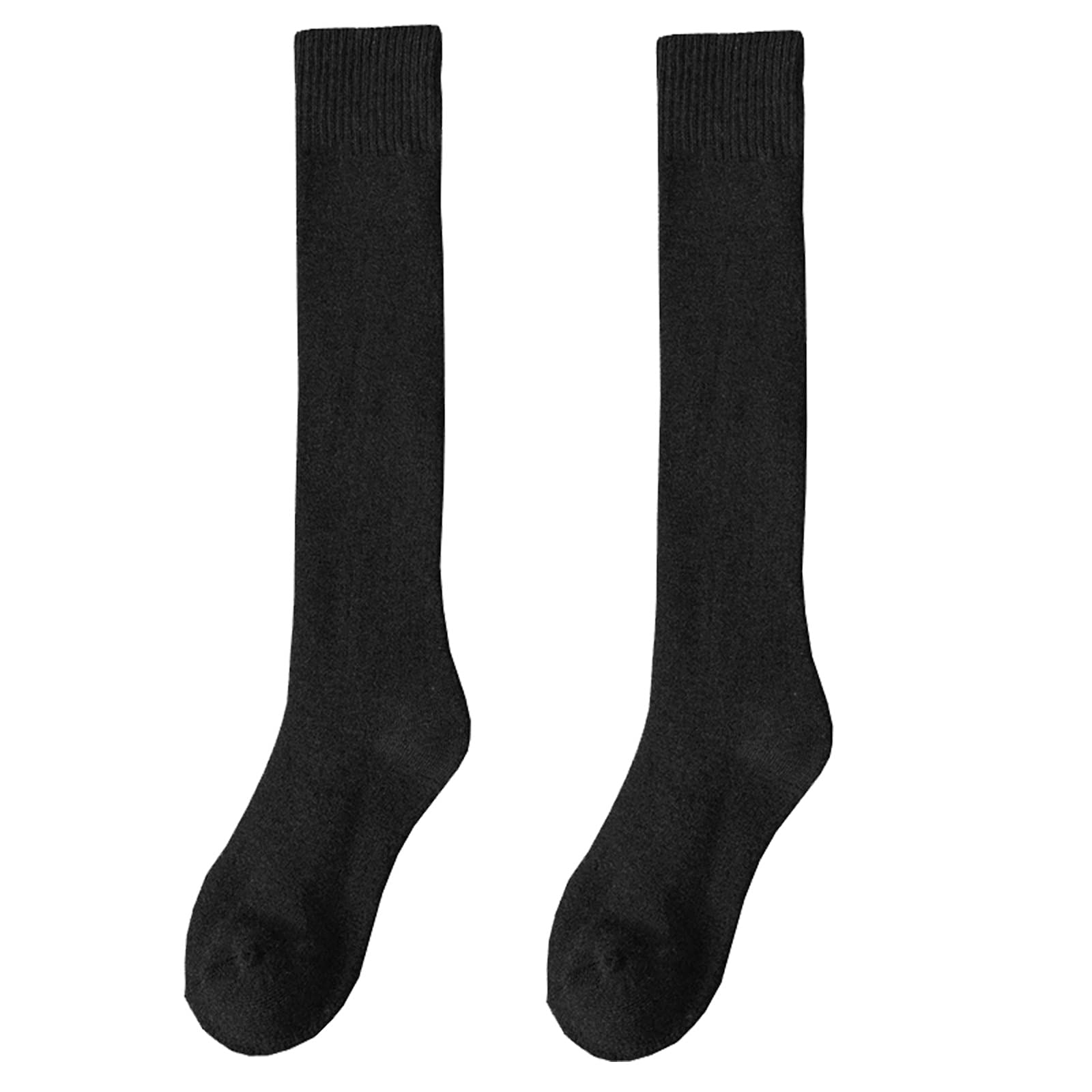 YHstringcool Women's Tall Winter Socks - Thickened Cotton Calf-Length Socks for Cold Weather - Perfect for Hiking, Running, and Everyday Warmth in Fall & Winter