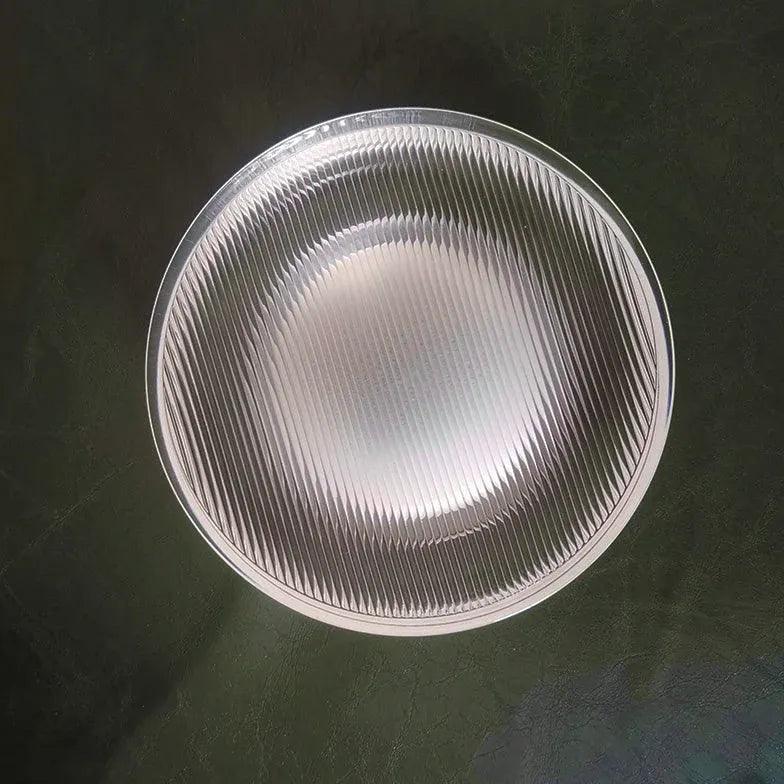 Modern Round Transparent Glass Wall Lights - Sleek & Stylish Home Decor for Living Room, Bedroom, or Hallway Lighting