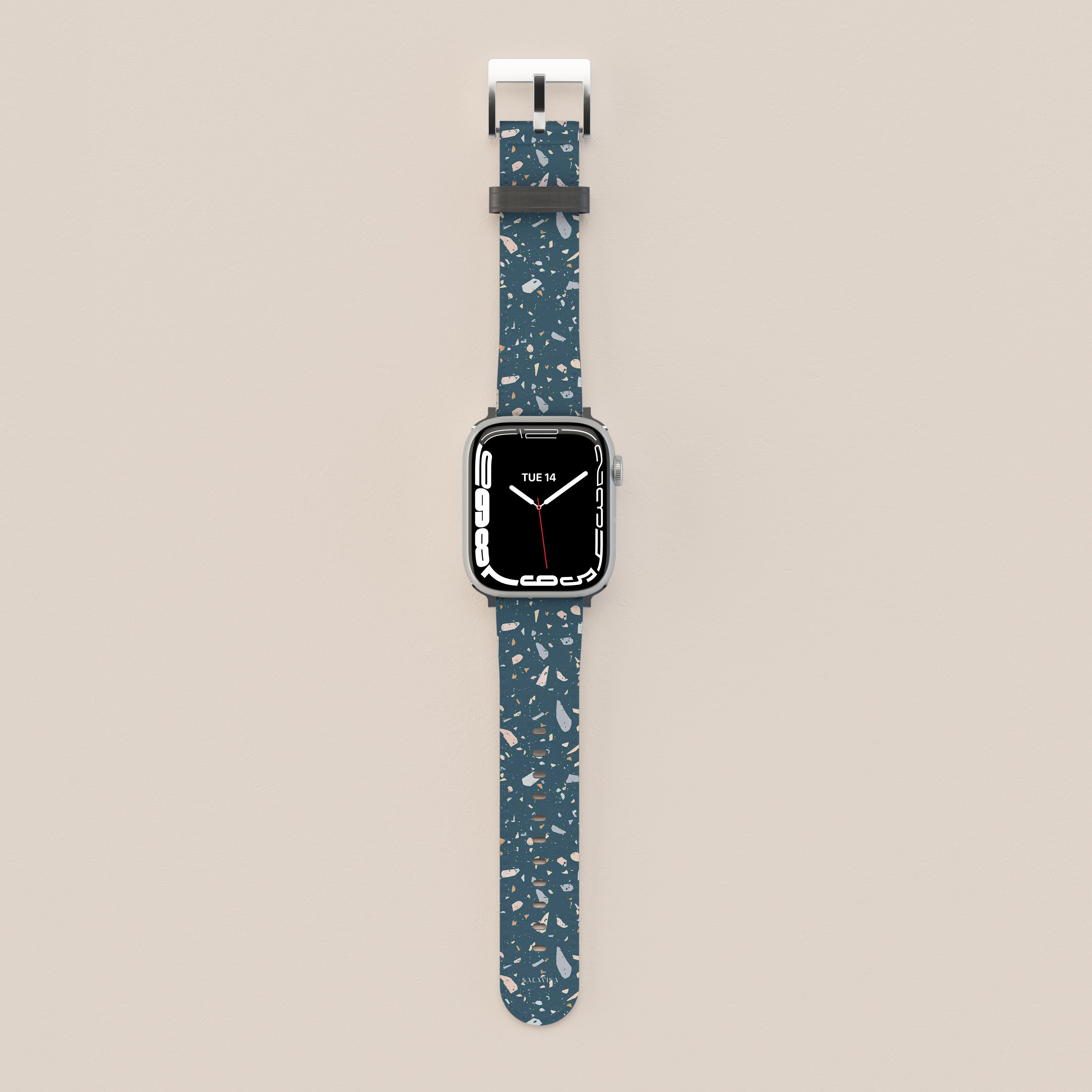 Terrazzo Pattern Apple Watch Band - Stylish & Durable Watch Strap for Women & Men - Perfect for Workouts, Office & Casual Wear