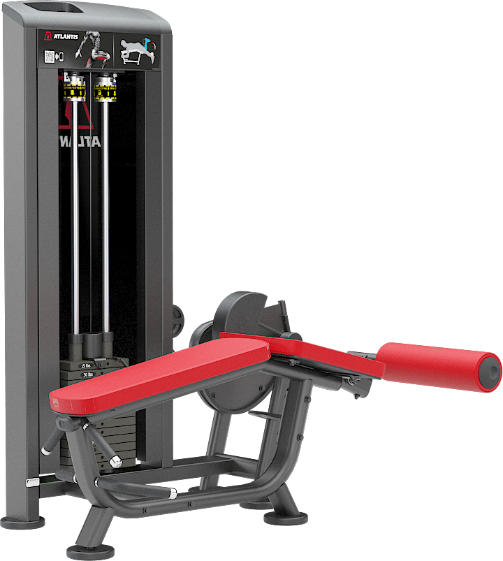 ATLANTIS Leg Curl Machine for Home Gym - Lying Hamstring Curl Exercise Equipment for Strength Training | Perfect for Leg Workouts & Lower Body Fitness