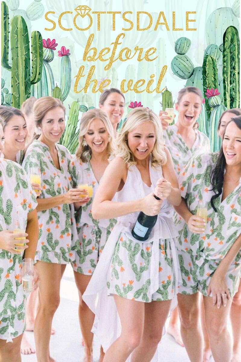 Scottsdale Bachelorette Party Decorations - Balloon Garland Kit for Bridal Shower & Engagement