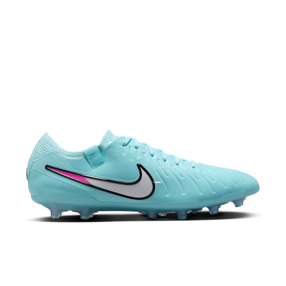 Nike Tiempo Legend 10 Elite AG Pro Soccer Cleats - Copa/White - Premium Football Boots for Artificial Grass - Perfect for Professional Matches & Training Sessions