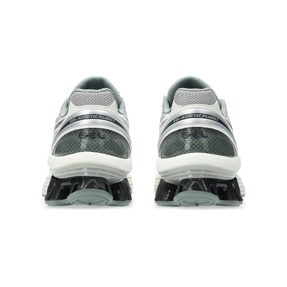 GEL Kinetic Fluent Running Shoes for Men & Women - Seal Grey Pure Silver - Lightweight Cushioned Sneakers for Jogging, Gym Workouts & Daily Walking