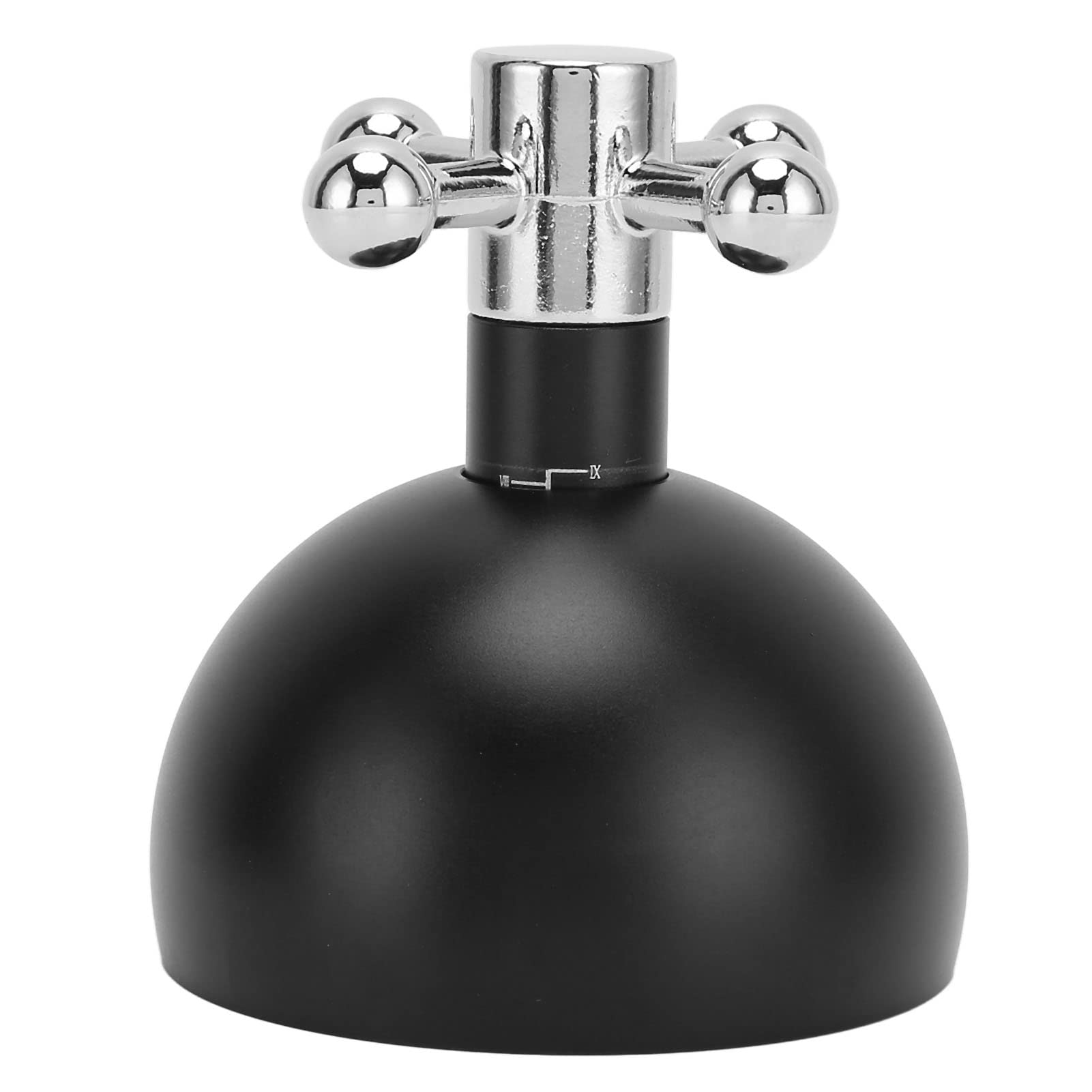 Premium 51mm Coffee Hand Tamper with Adjustable Height & Double Bearing Rotation - Professional Black Coffee Powder Distributor Needle Tool (2 Inch) - Perfect for Espresso Preparation & Home Barista Use