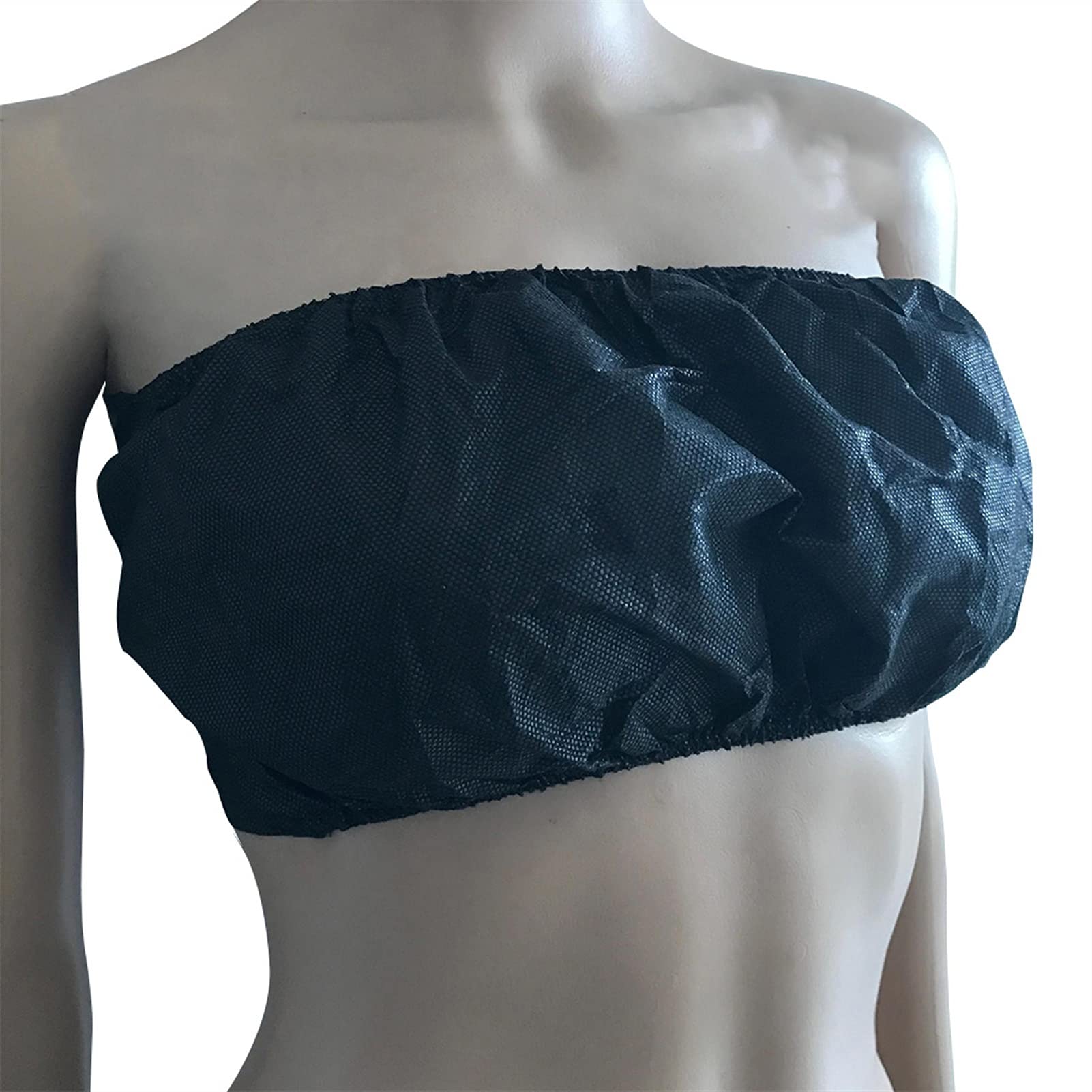 DEWUFAFA Disposable Non-Woven Spa Bandeau Bras & Underwear for Spray Tanning - 50-Piece Set (One Size) | Perfect for Tanning Salons, Spray Tan Sessions & At-Home Self-Tanning