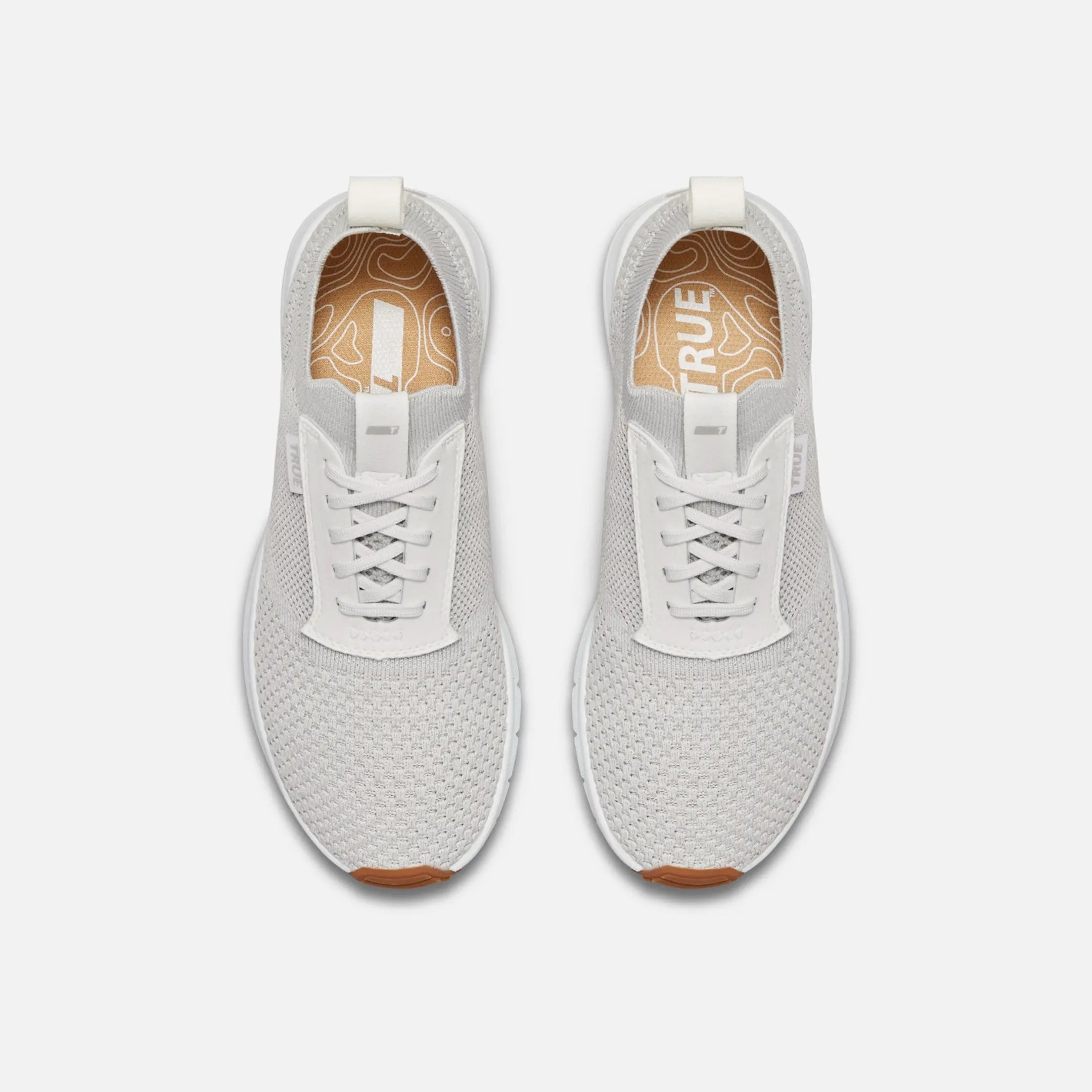 TRUE Women's All Day Knit II Comfortable Stretchy Casual Sneakers - Perfect for Walking, Work & Everyday Wear