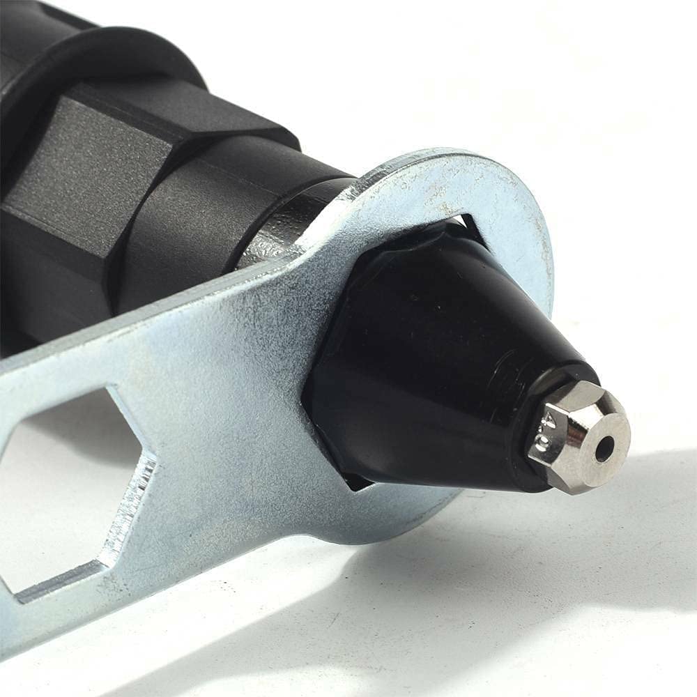 Cordless Rivet Gun for Electric Rivet Nut Tool - Heavy Duty Riveting Drill Adapter for DIY, Auto Repair & Metalworking Projects
