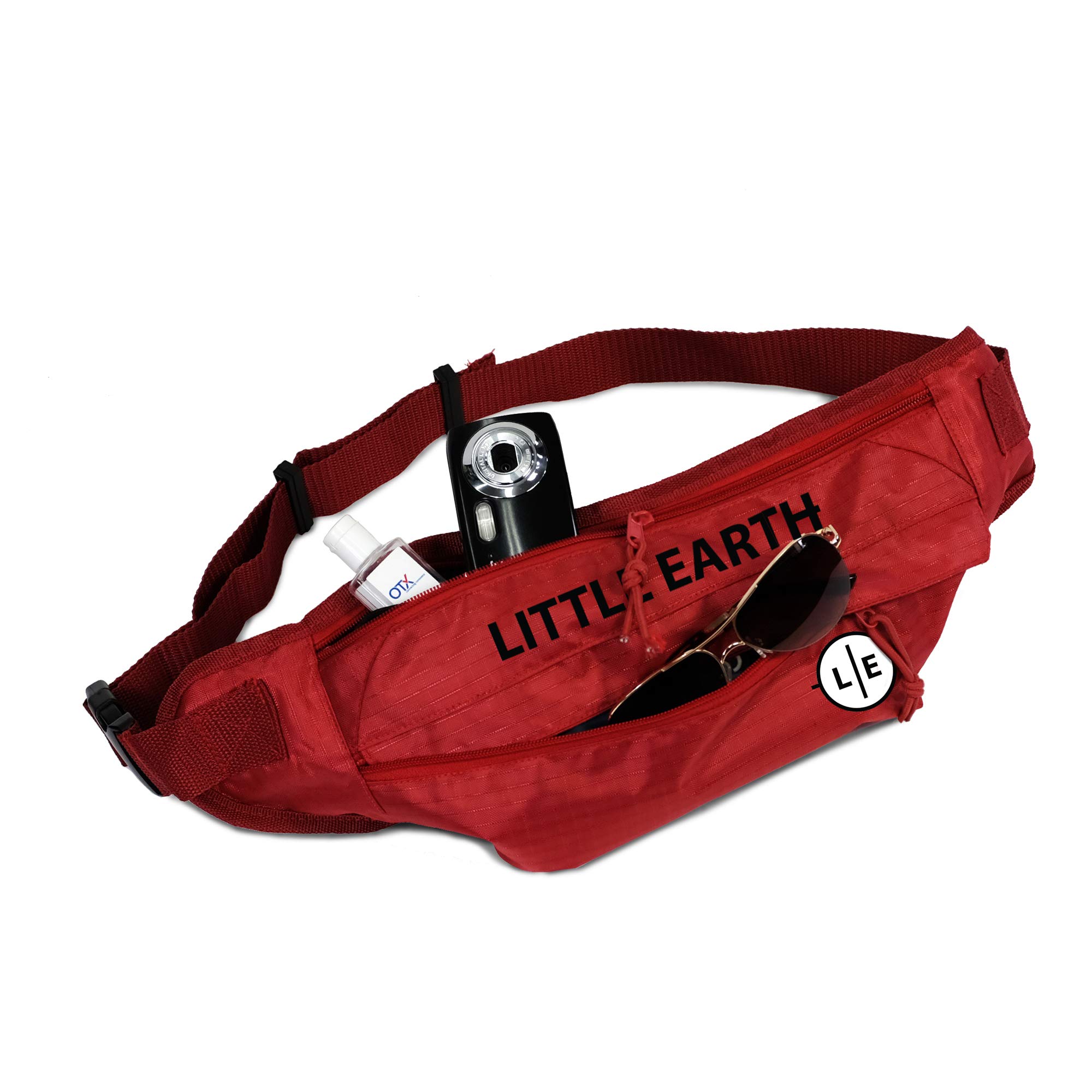 Littlearth New York Rangers NHL Large Fanny Pack - Adjustable Waist Bag for Men & Women - Perfect for Sports Games, Concerts & Travel Accessories