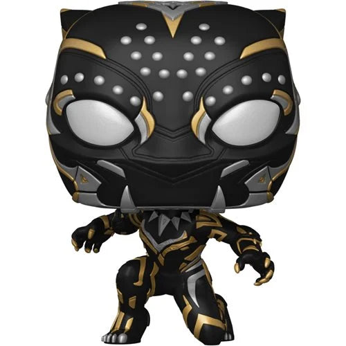 Black Panther Wakanda Forever Pop! Vinyl Figure - Marvel Collectible Action Figure - Funko Pop! Movie Merchandise for Fans & Collectors - Perfect for Home Display, Office Decor, and Gift Giving