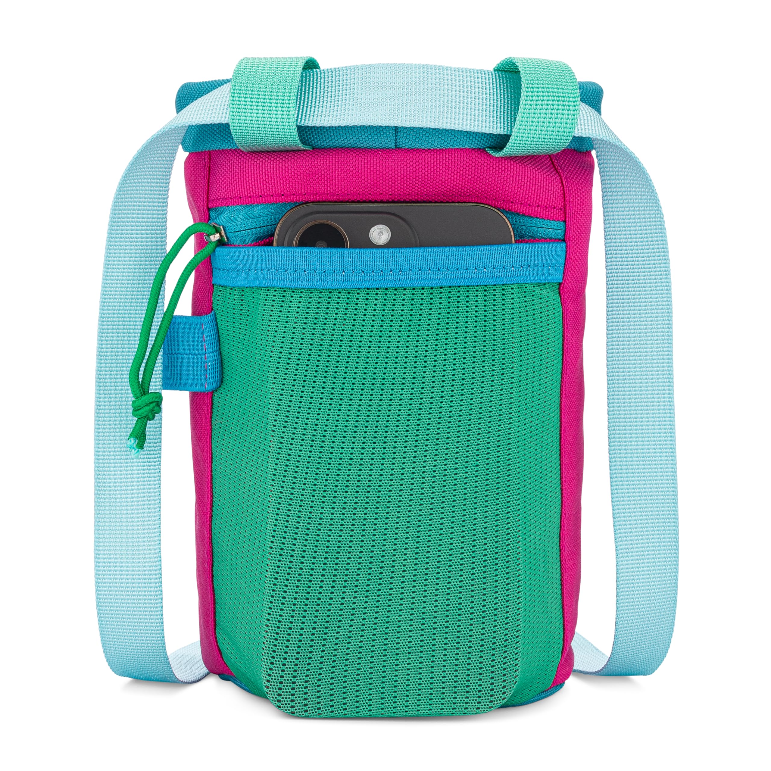 Premium Rock Climbing Chalk Bag with Quick-Clip Belt & Zippered Pockets - Durable Bouldering Chalk Bucket for Indoor/Outdoor Climbing - Ideal for Gym Training, Mountain Adventures & Sport Climbing