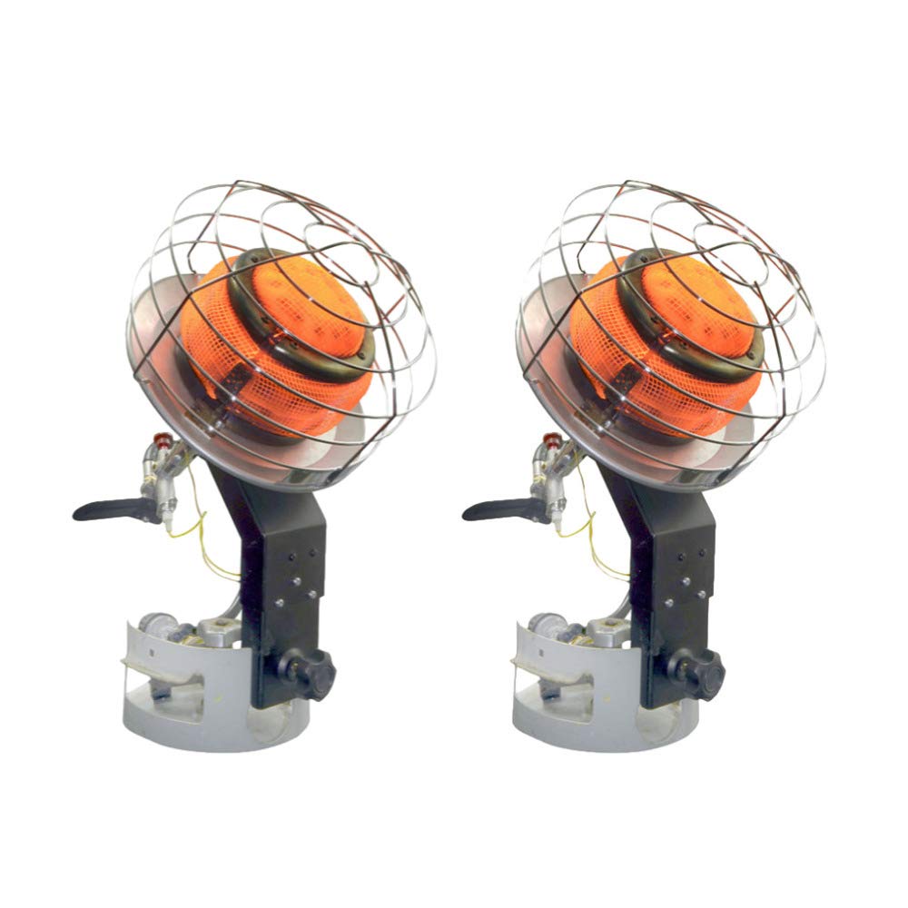 MH 540T Tank Top Heater - 2 Pack Bundle | Portable Electric Heater for Small Spaces, Garages & Workshops