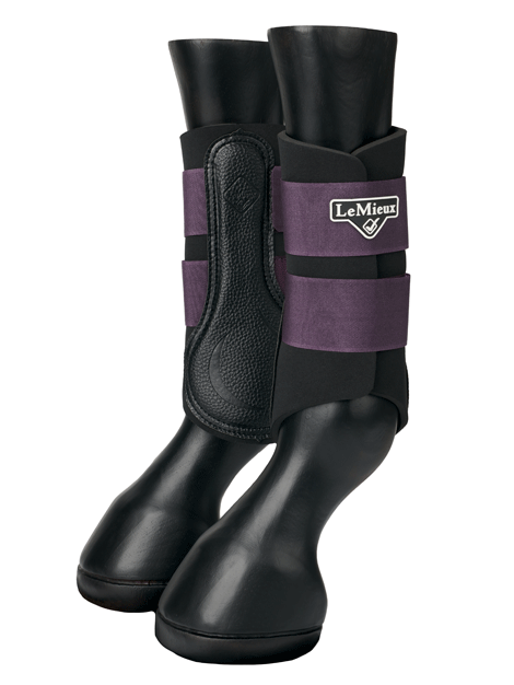 Le Mieux Grafter Brushing Boots for Horses - Durable & Breathable Leg Protection for Training & Riding - Perfect for Dressage, Jumping & Stable Use