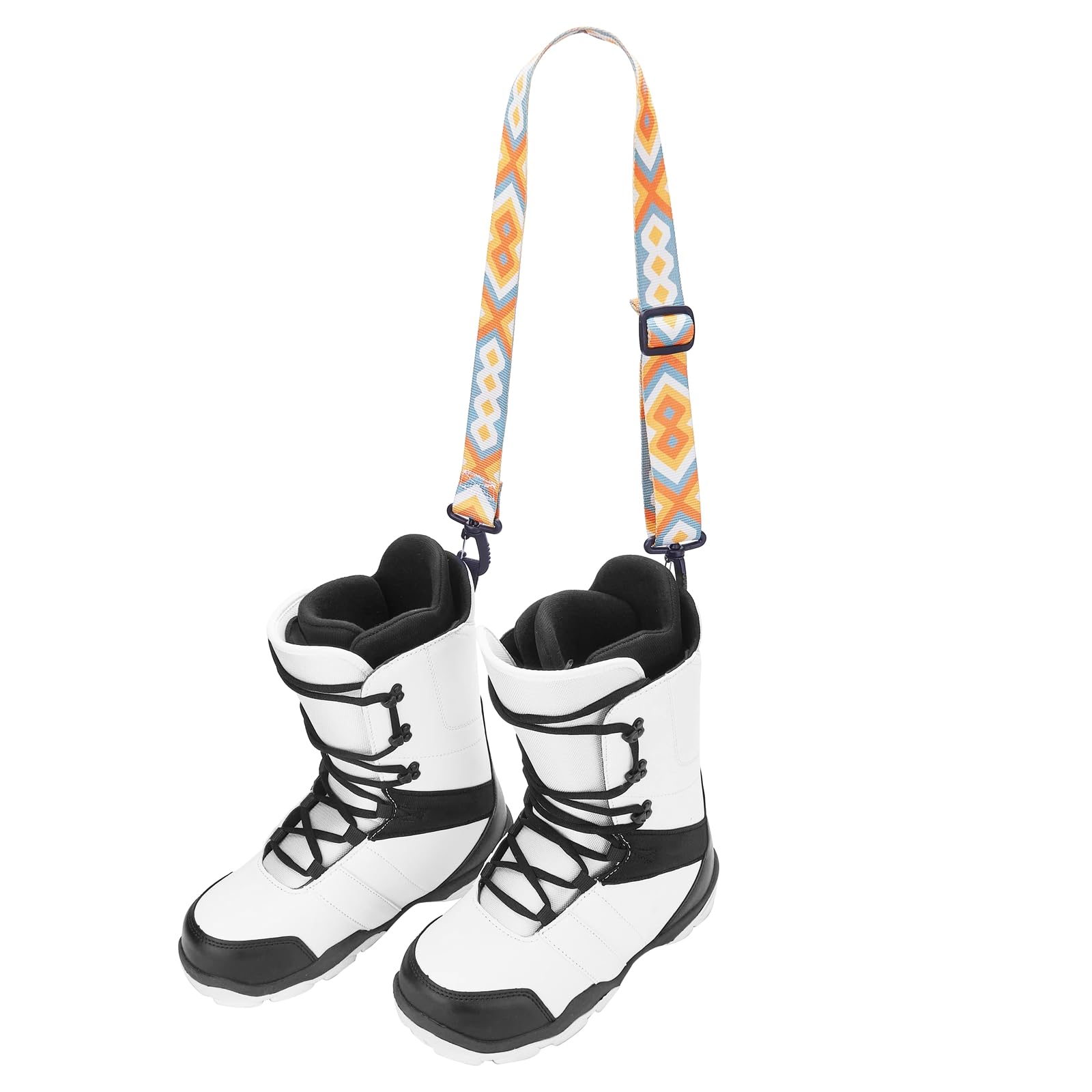 2 Pack Ski Boot Carrier Straps - Adjustable Shoulder Sling for Ski & Snowboard Boots - Hands-Free Carrying Leash for Men & Women - Perfect for Ski Resorts, Hiking & Travel Accessories