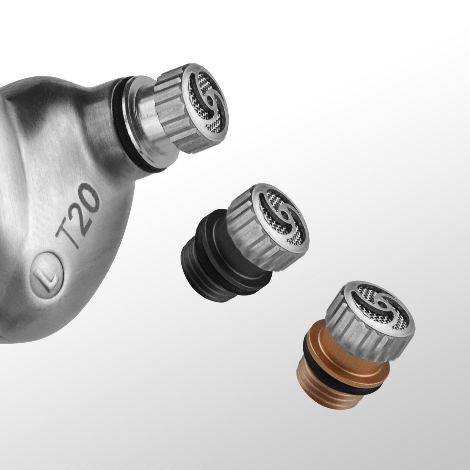 RHA T20 High Fidelity Noise Isolating Dual-Coil In-Ear Headphones - Perfect for Music Lovers, Travel & Workout