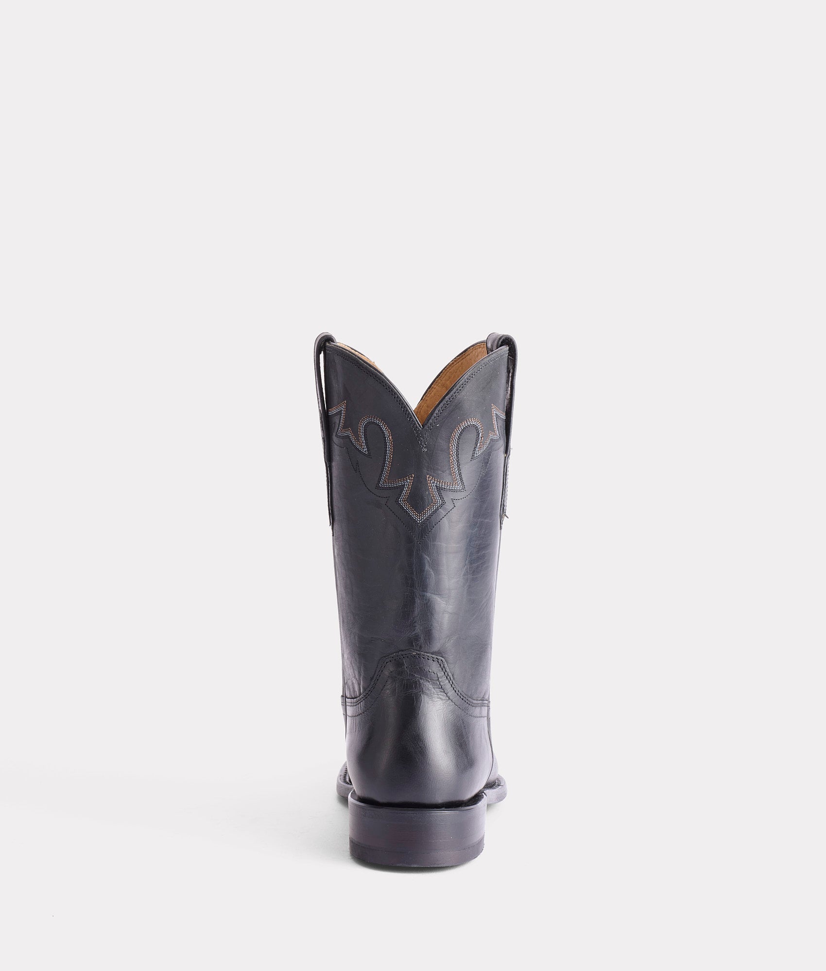 Sunset Roper Cowboy Boots - Genuine Leather Black Western Boots for Men | Perfect for Rodeo, Country Dancing & Outdoor Adventures