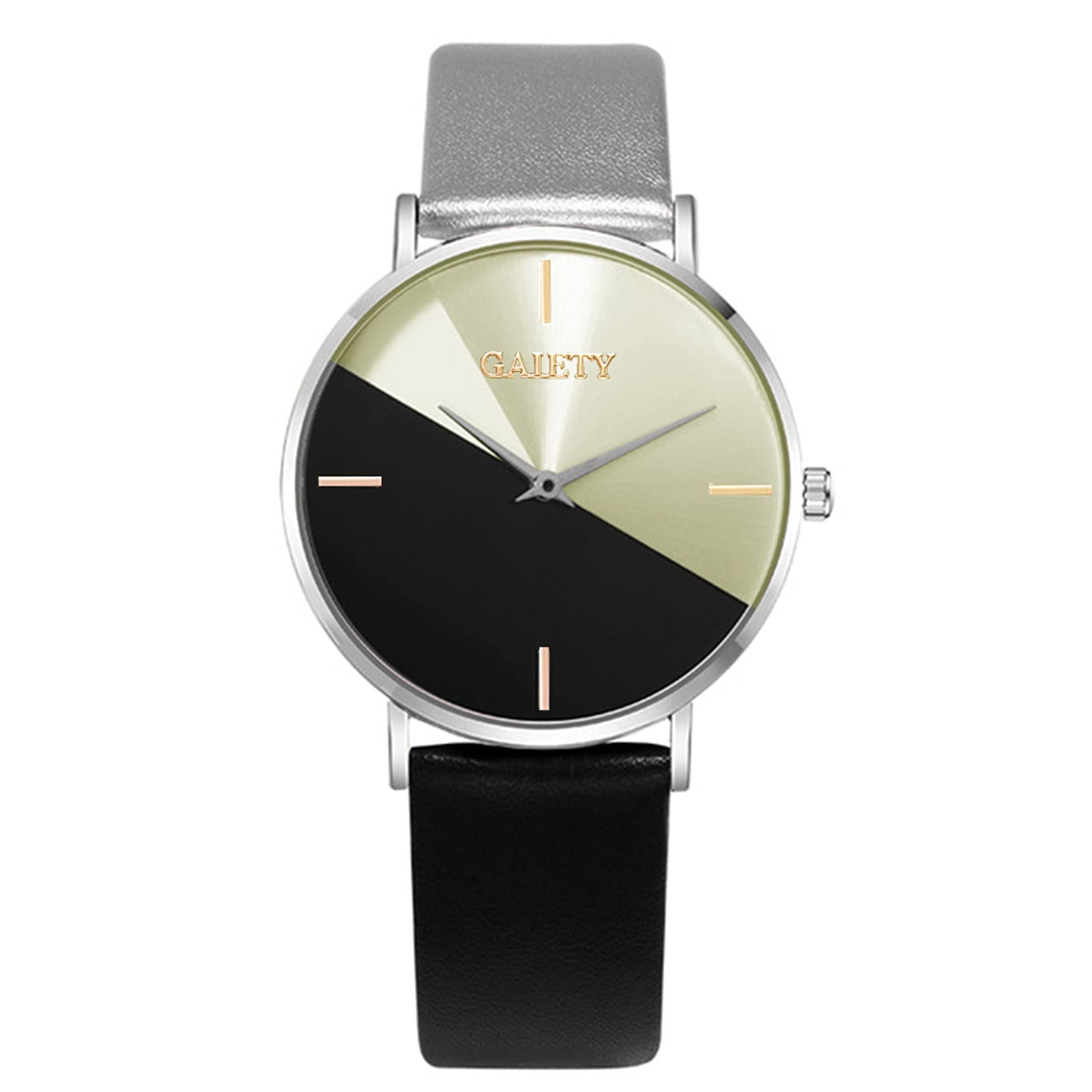 Luxury Rose Gold Women's Watch - Casual Thin Belt for Everyday Wear