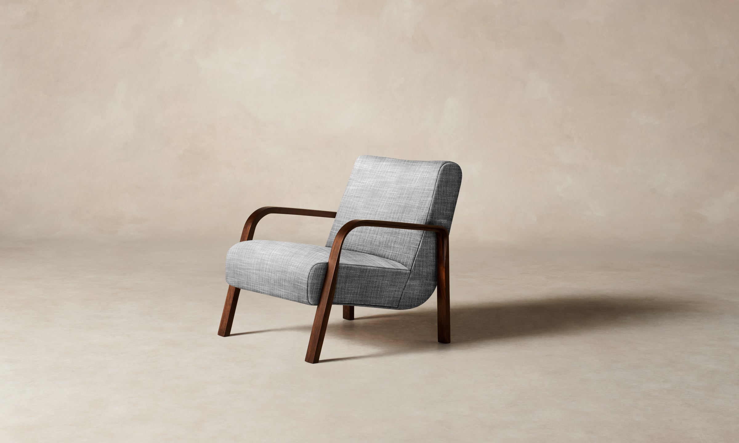 The Felix Chair - Premium Performance Textured Tweed Alpine - Perfect for Home Office, Living Room & Modern Interior Decor