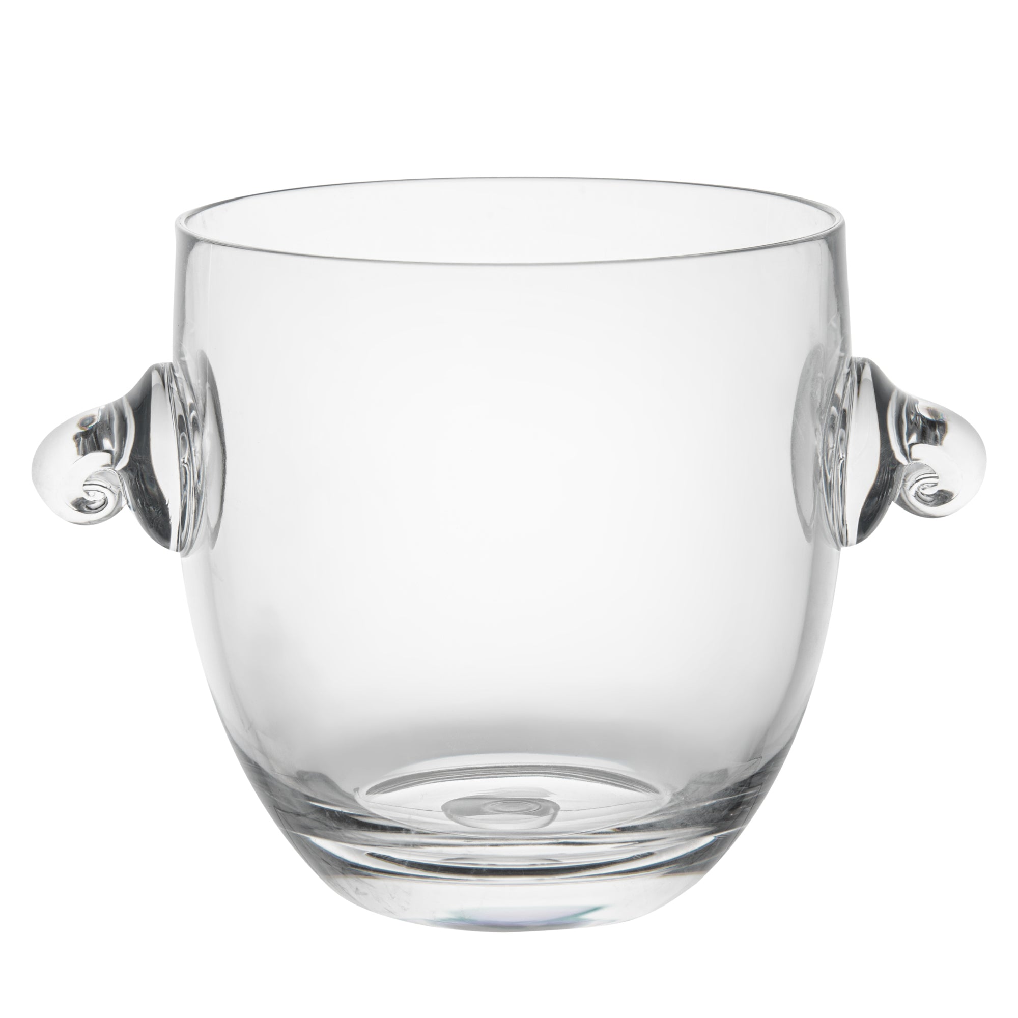 Bar Lux 2.1 Quart Clear Plastic Ice Bucket & Champagne Chiller - 8.75