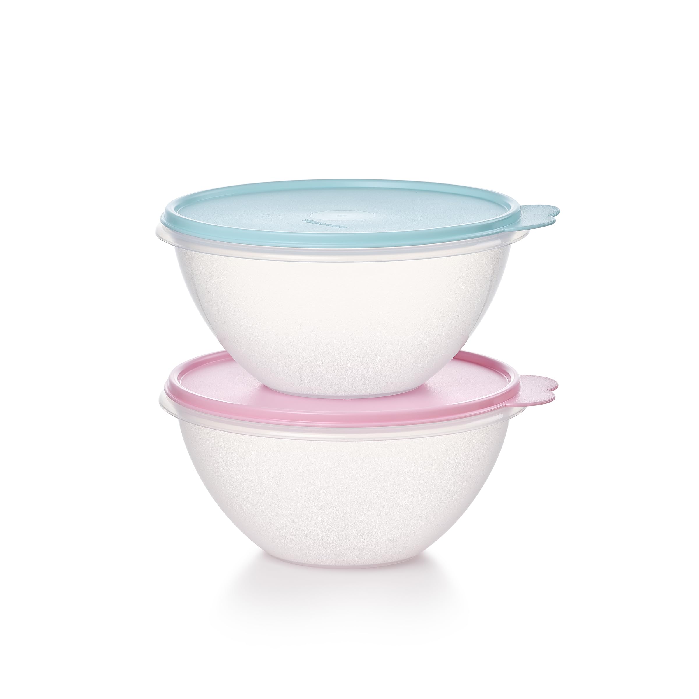 Vintage Tupperware Heritage Wonderlier 7-Cup Food Storage Bowl Set (2 Containers + 2 Lids) - BPA Free, Dishwasher Safe - Perfect for Meal Prep, Leftovers & Pantry Organization - Retro Kitchen Essentials for Home & Office