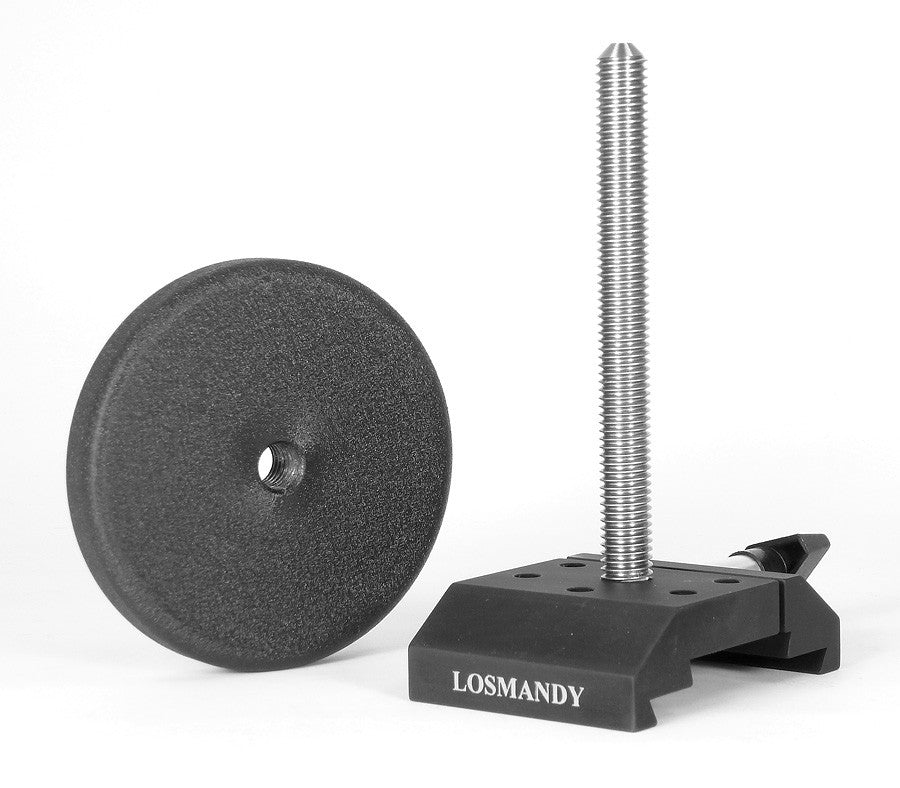 2.5 lb Threaded Counterweight Bracket for D/V Series Camera Plates - Perfect for DSLR Video Rig Stabilization & Professional Filmmaking