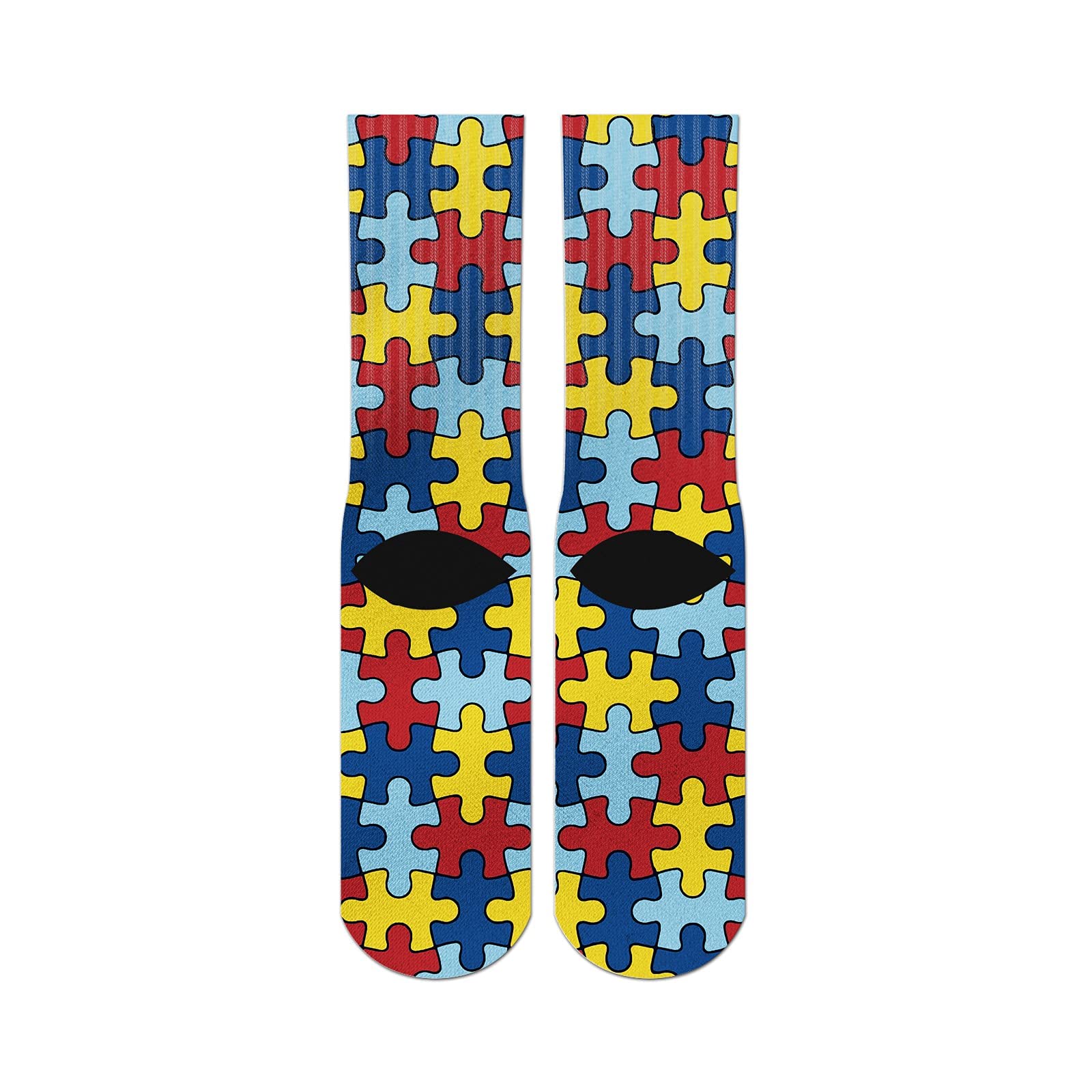 JUDIAN Unisex Cute Crew Tube Socks - Compression Athletic Sports Socks for Foot Support & Comfort - Perfect for Running, Workouts, and Everyday Wear