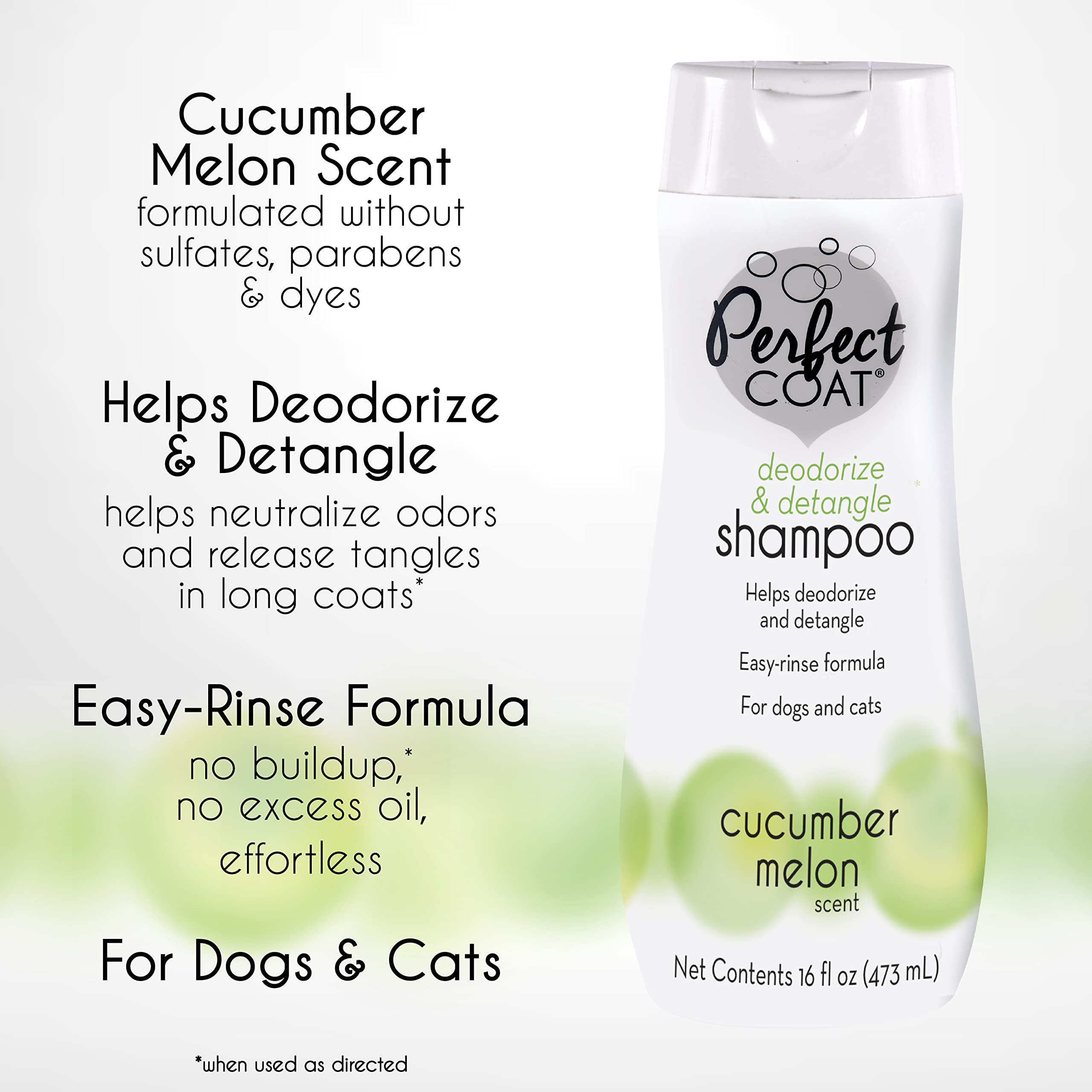 Detangling & Deodorizing Shampoo for Dogs - Gentle Cleansing Formula for Matted Fur & Odor Control - Perfect for Bath Time & Grooming Sessions