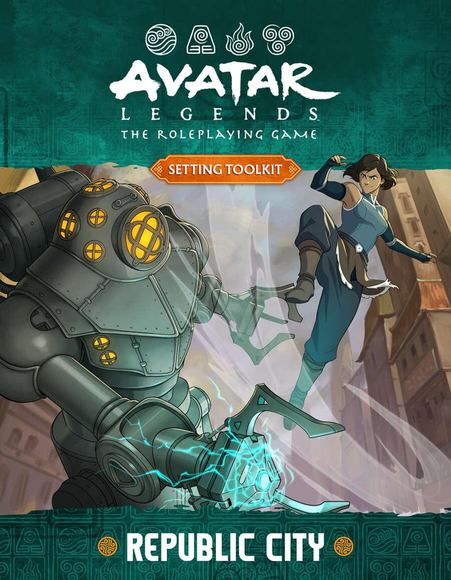 Avatar Legends The Roleplaying Game - Republic City Expansion Kit | RPG Adventure Game for Tabletop & Online Play | Perfect for Fantasy Storytelling & Group Gaming Nights