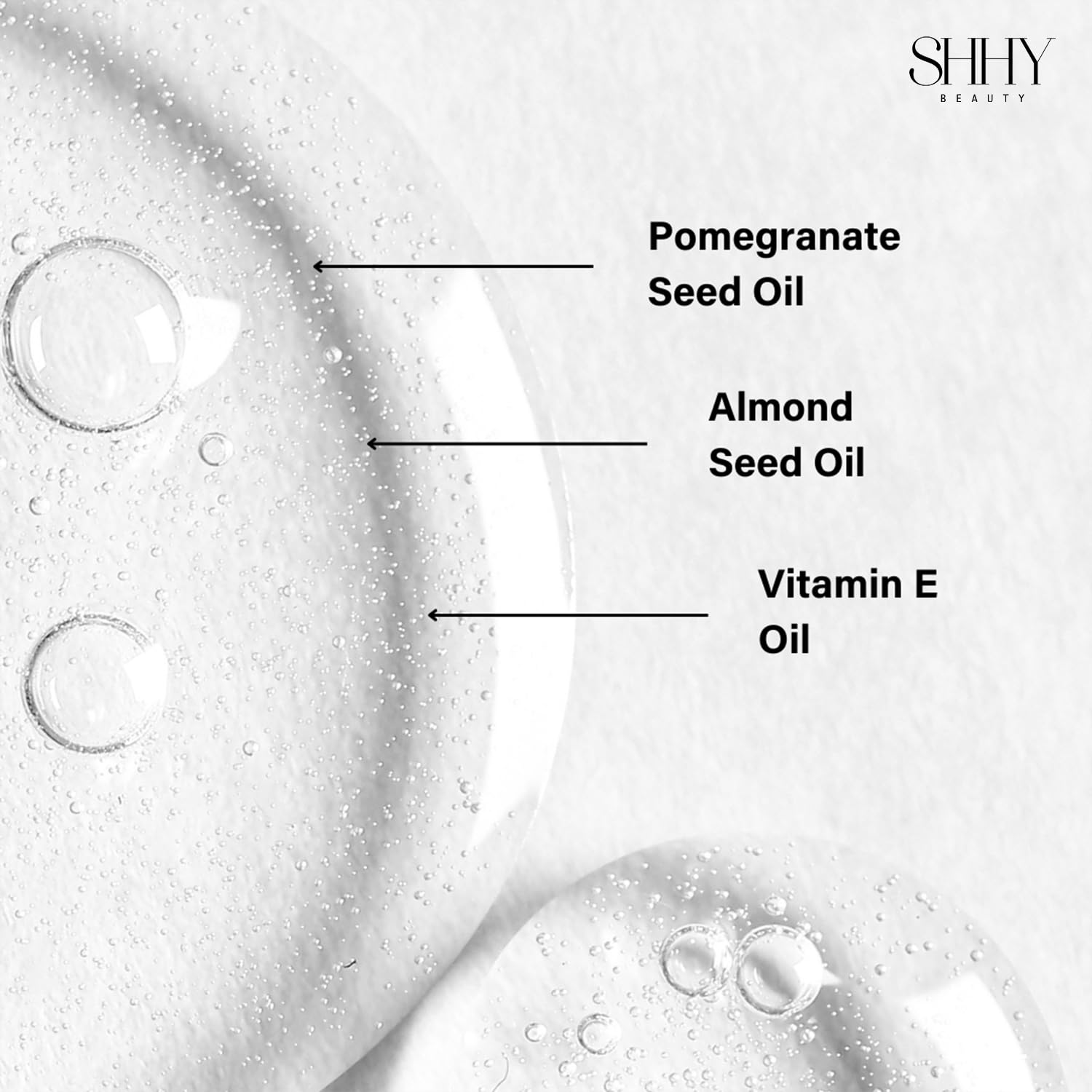 Shyy Beauty SHHH Vitamin E Lip Oil - Hydrating Clear Lip Gloss for Dry & Damaged Lips | Nourishing Non-Sticky Formula with Vitamin E | Perfect for Daily Moisture & Night Lip Care