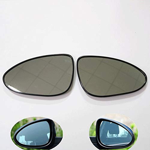 Fit for Chevrolet Aveo Heated Side Mirror Glass Replacement - Left LH Wing Mirror Lens with Defrost Function - Durable Car Rearview Mirror for Enhanced Visibility & Safety - Perfect for Winter Driving & Foggy Conditions