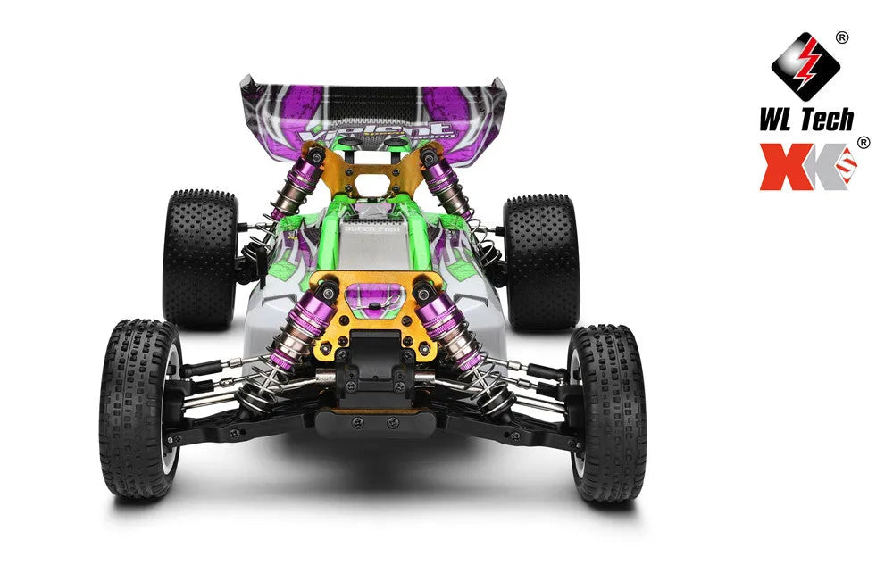 WLtoys XK 104002 1/10 Scale 2.4GHz 4WD Brushless RC Truck - 60km/h High Speed Remote Control Car for Off-Road Climbing & Racing | Perfect for Outdoor Adventures, Backyard Driving & RC Enthusiasts