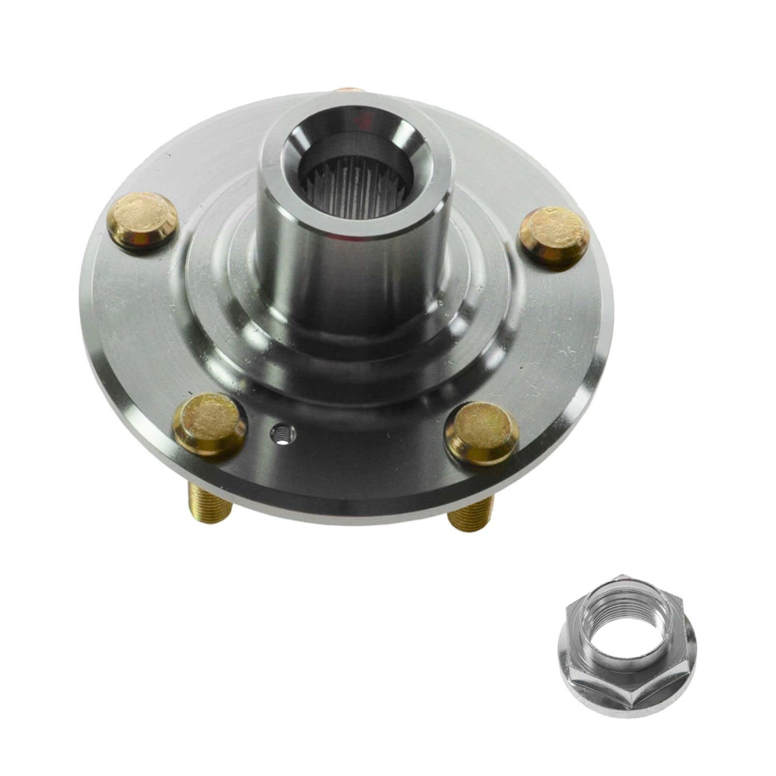 2003-2007 Honda Accord Front Drivetrain Kit - CV Axle Shaft Assembly, Wheel Bearing & Hub Replacement - Perfect for DIY Repairs & Smooth Ride Maintenance