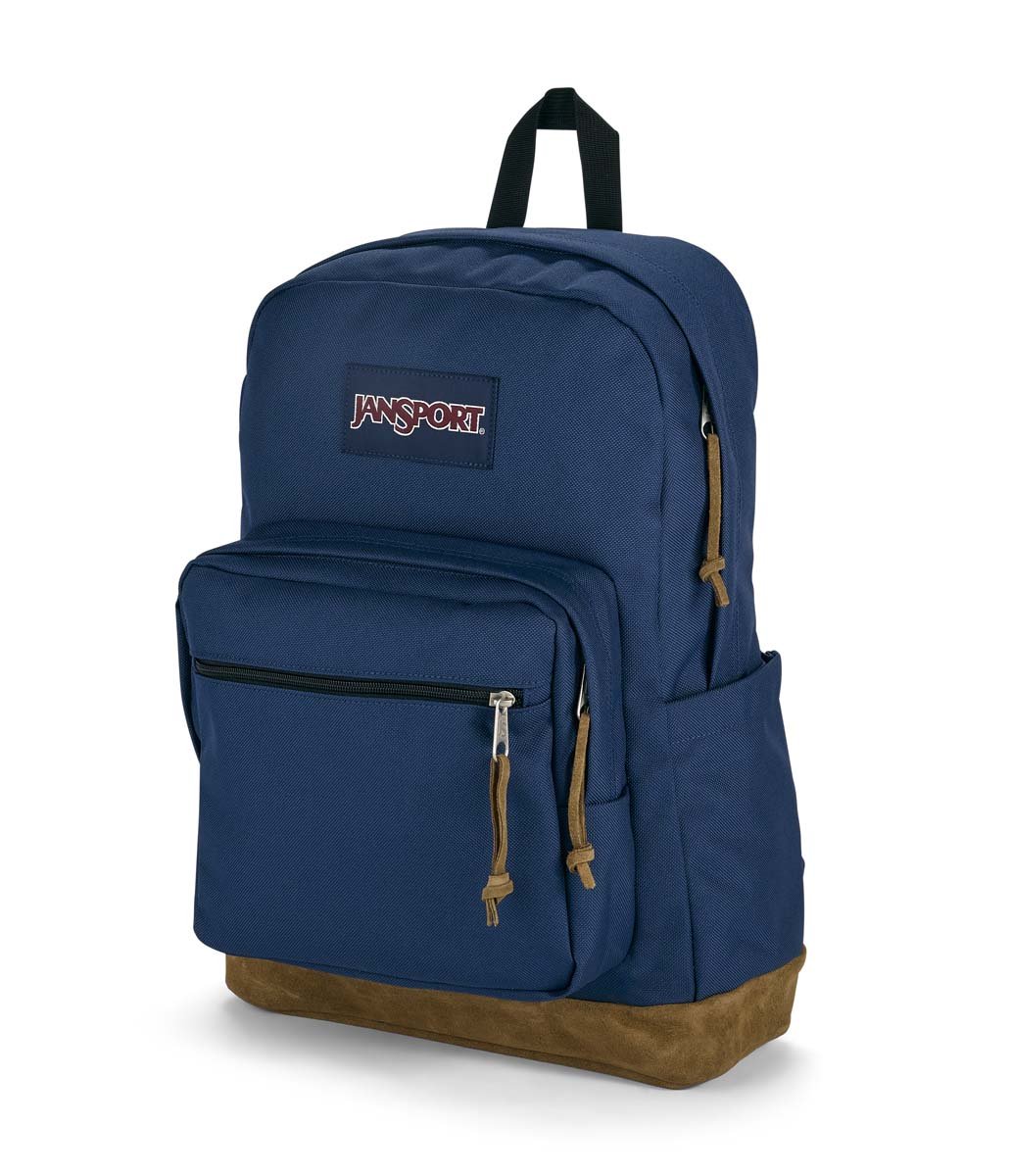 JanSport Right Pack Backpack - Navy Blue School & Travel Backpack for Students & Commuters | Durable Laptop Bag for College, Work & Outdoor Adventures