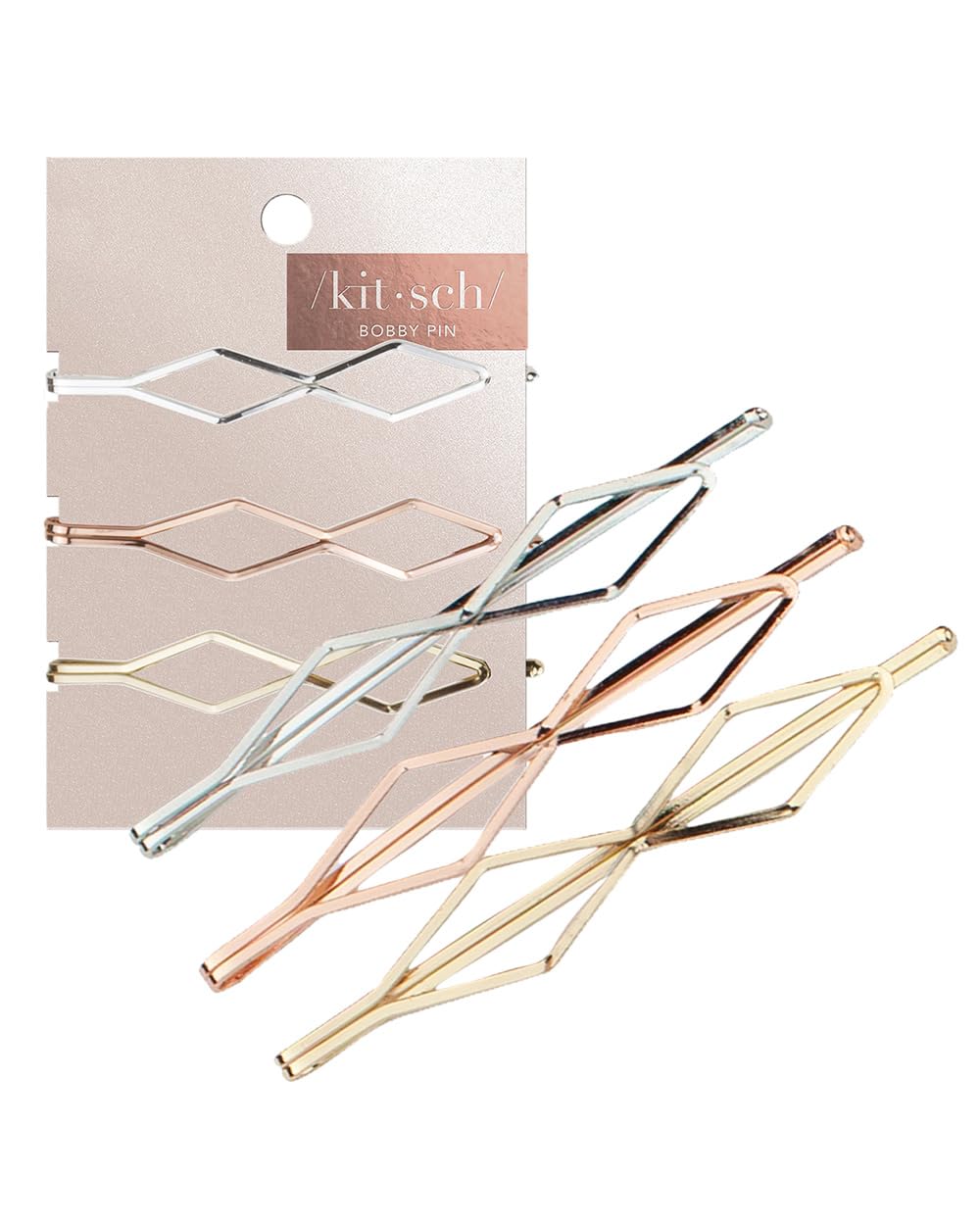 Fashion Metal Hair Pins for Women - 3pc Decorative Bobby Pins | Perfect for Styling & Special Occasions