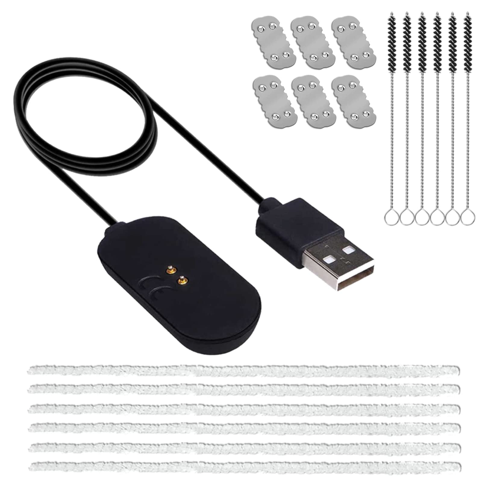 18-in-1 USB Charger Dock Station with Multiple Adapters - Replacement Accessories for Phones, Tablets & Smart Devices - Perfect for Home, Office & Travel Charging Needs