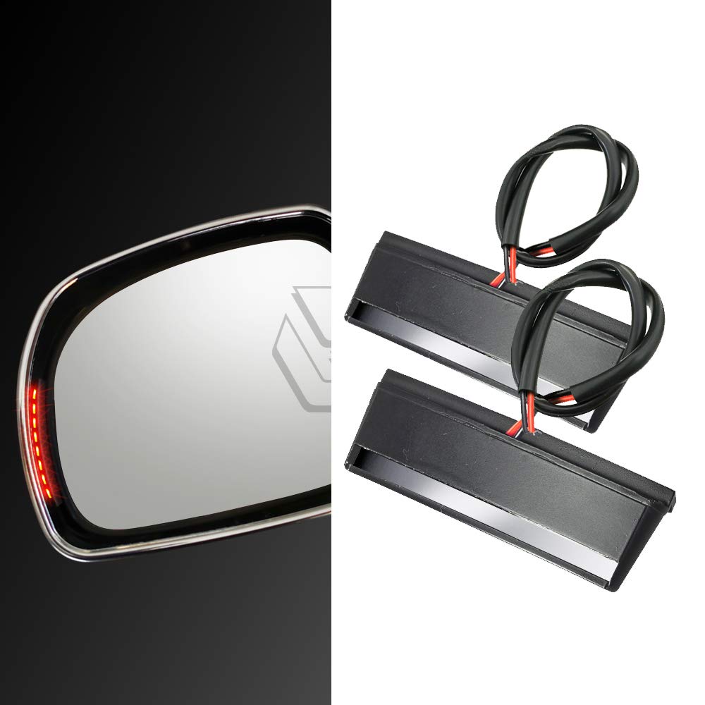 LED Motorcycle Turn Signal Side Mirror Lights for Honda Goldwing GL1800 2001-2017 - Enhanced Safety & Style for Night Riding & Highway Commuting