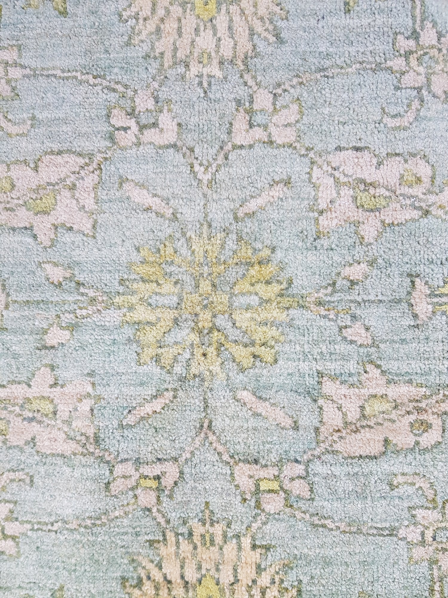 Handwoven Agra Transitional Area Rug J64052 - Perfect for Living Room, Bedroom, or Office Decor