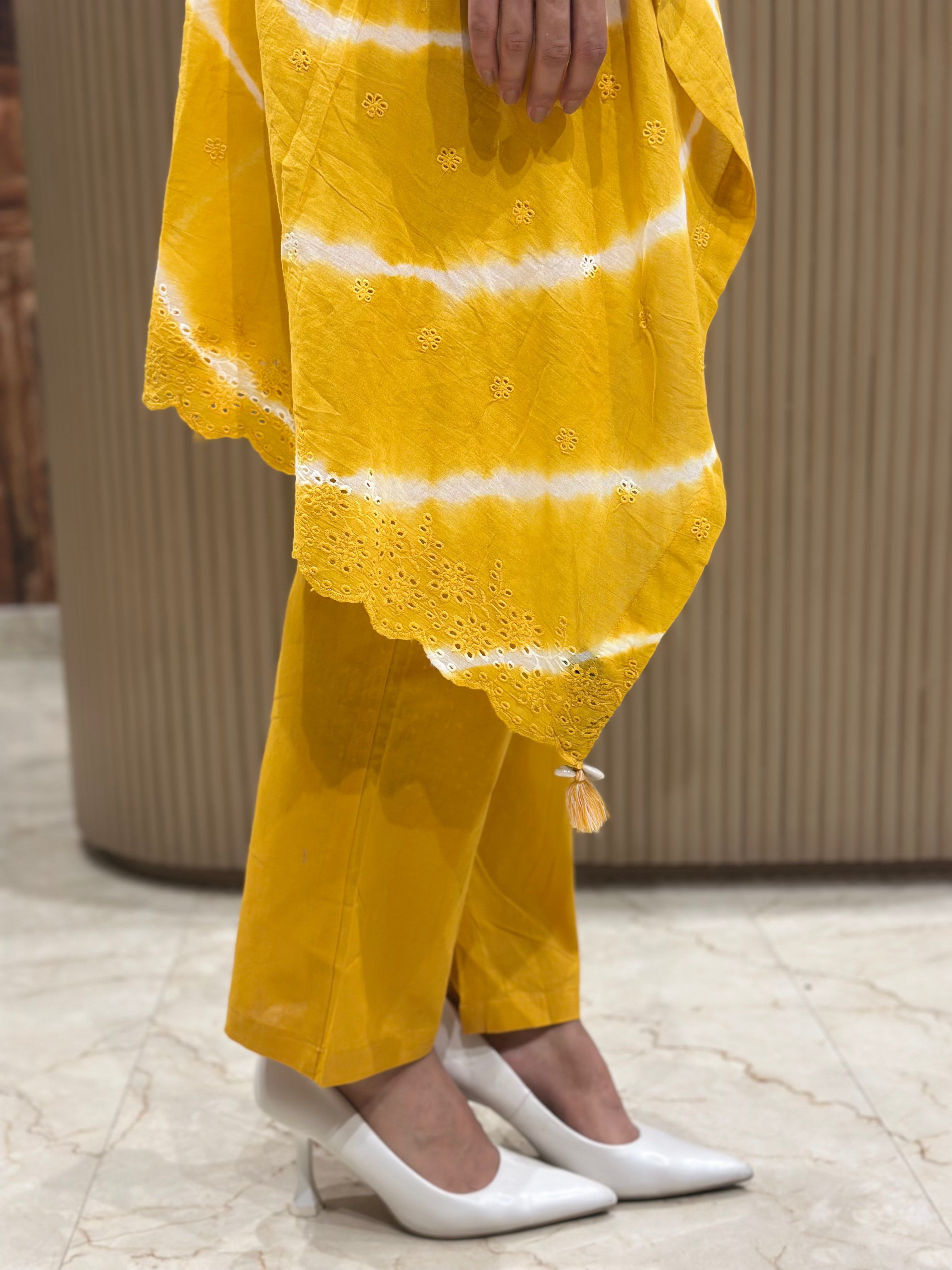 Stylish Yellow Jacket Coord Set for Women - Trendy Matching Outfit for Casual Wear, Street Style & Fall Fashion