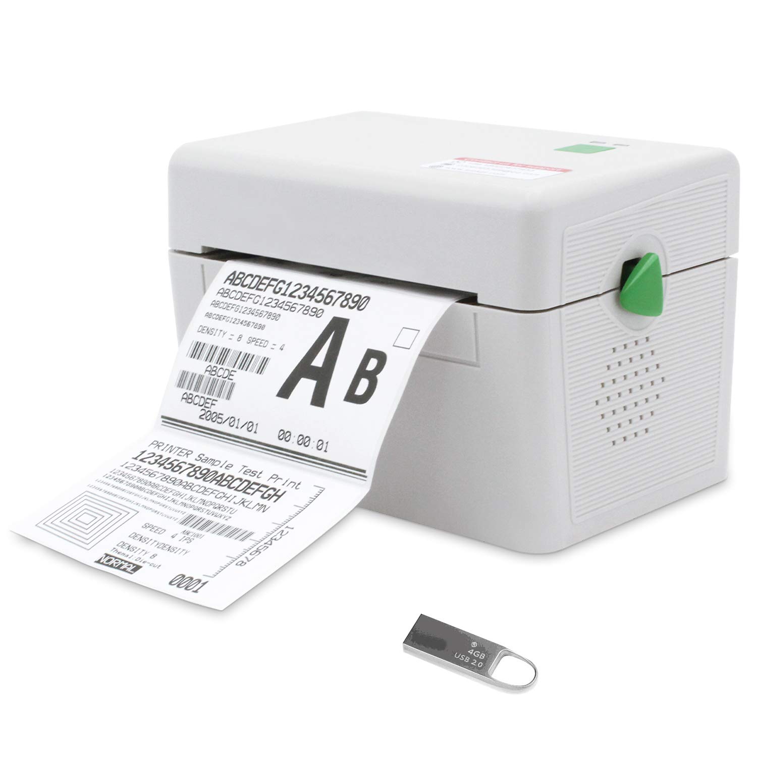 LVYUAN 4x6 Thermal Shipping Label Printer - High-Speed 152mm/s Barcode & Postage Printer for UPS, USPS, Amazon, FedEx, eBay | Perfect for Ecommerce, Warehouse & Small Business Shipping Labels