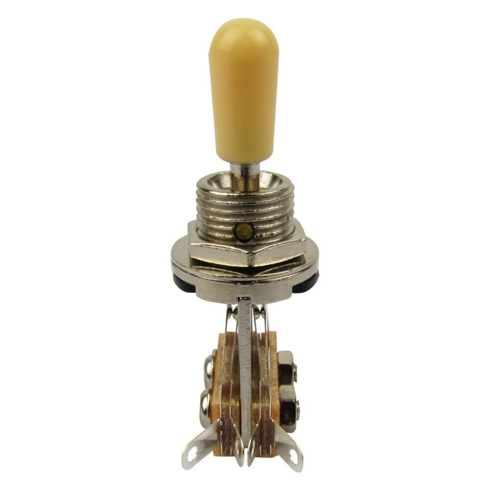 10-Piece 3-Way Toggle Switch Kit for Electric Guitar Pickup Selector - Compatible with Telecaster & Stratocaster Style Guitars - Perfect for Guitar Repair, Upgrades & DIY Projects