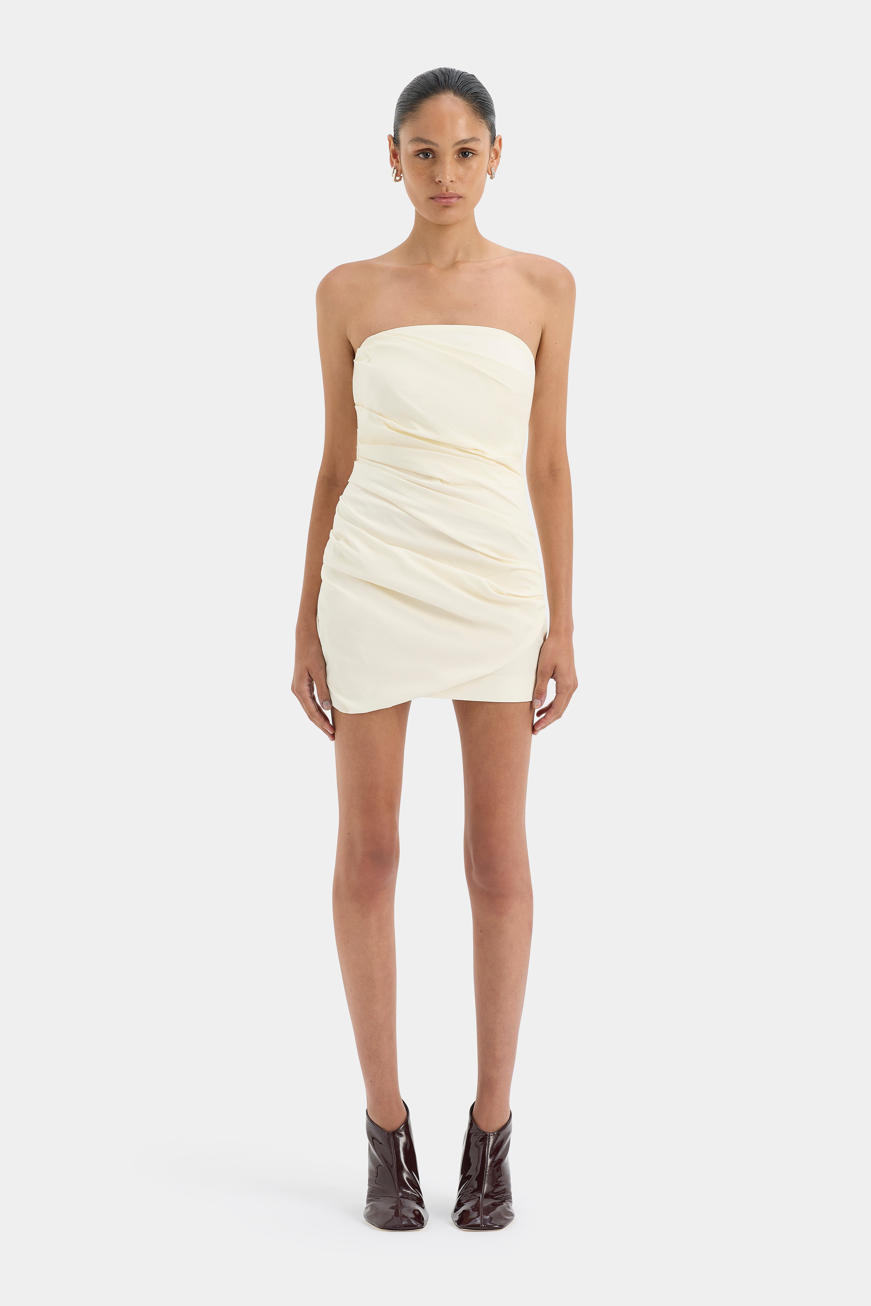 Florent Strapless Mini Dress for Women - Sexy Bodycon Party Dress for Night Out, Club, Date Night | Elegant & Comfortable