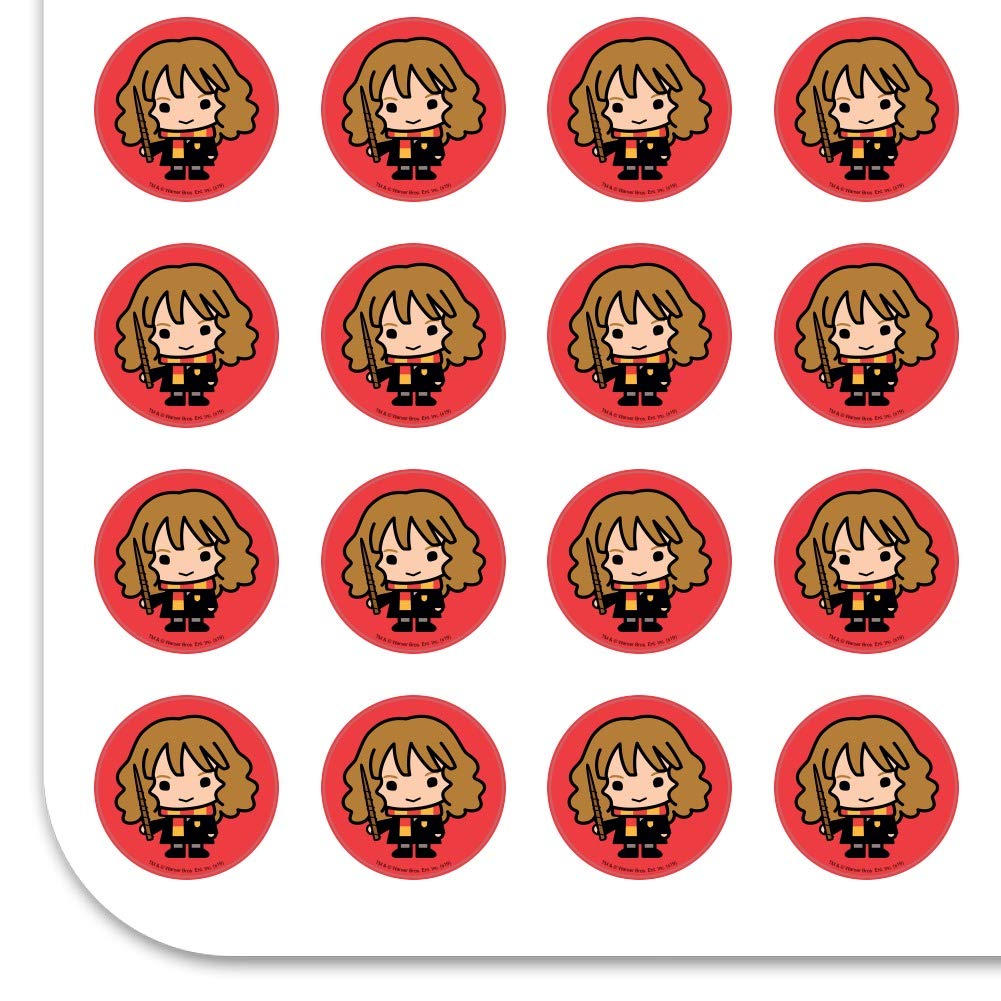 Harry Potter Cute Chibi Hermione Planner Stickers - Scrapbooking, Bullet Journal, DIY Craft Supplies for Fans - Perfect for Planners, Calendars, Notebooks & Gift Wrapping
