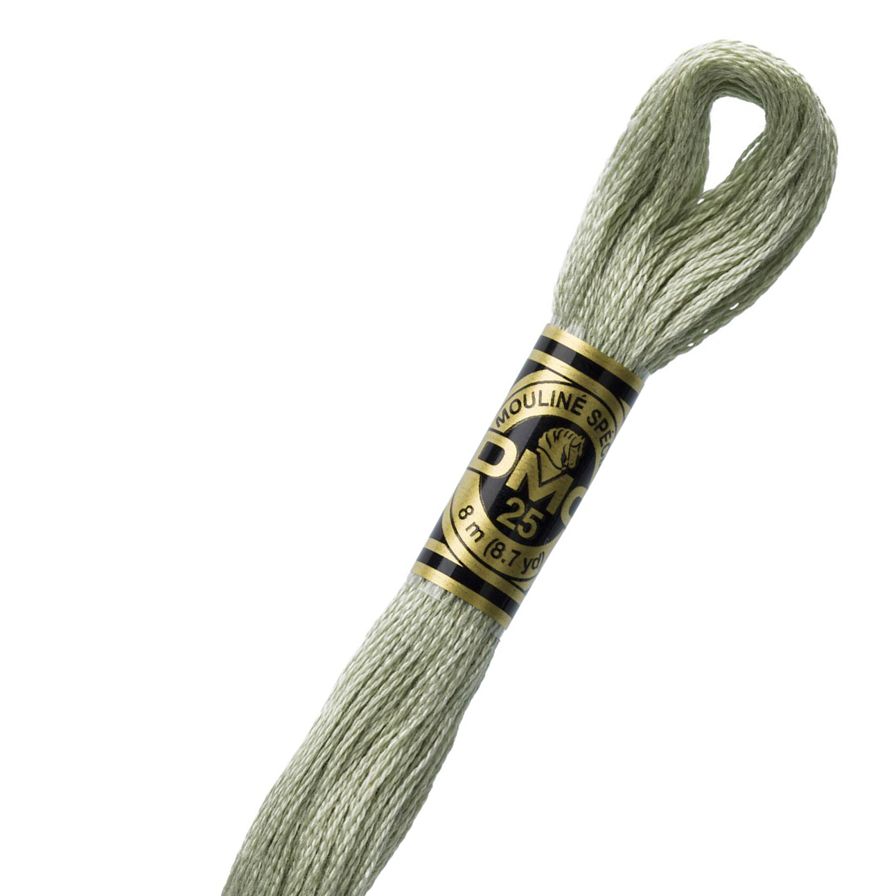 DMC 524 Cotton Embroidery Floss - 6 Stranded Premium Thread for Cross Stitch, Needlework & Hand Embroidery - Perfect for DIY Crafts, Scrapbooking & Home Decor Projects