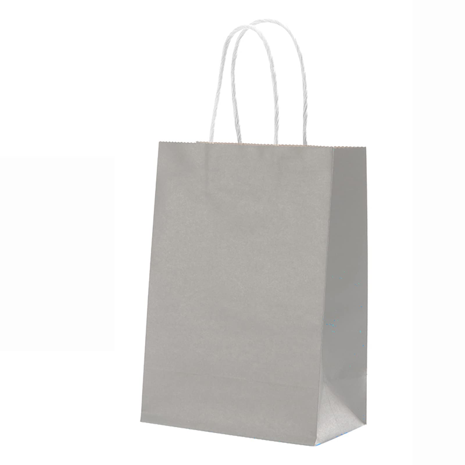 100 Pcs Kraft Paper Bags with Handles - Eco-Friendly Brown Shopping Bags for Retail Stores, Restaurants, Takeout, Grocery, Bakery & Gift Wrapping (10x5x13 Inches) - Perfect for Food Packaging, Party Favors & DIY Crafts