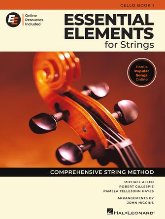 Essential Elements for Strings – Cello Book 1 with EEi: Comprehensive Beginner Cello Method Book with Online Resources - Perfect for Music Students, Teachers & Home Practice