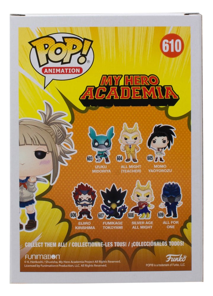 My Hero Academia Himiko Toga Funko Pop! Vinyl Figure #610 - Anime Collectible for Fans, Perfect for Display & Gifts