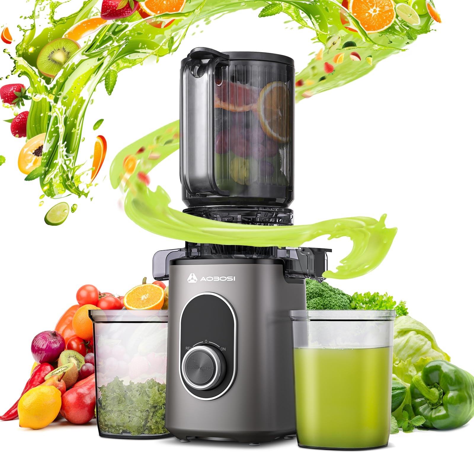 AAOBOSI Cold Press Juicer - 4.35