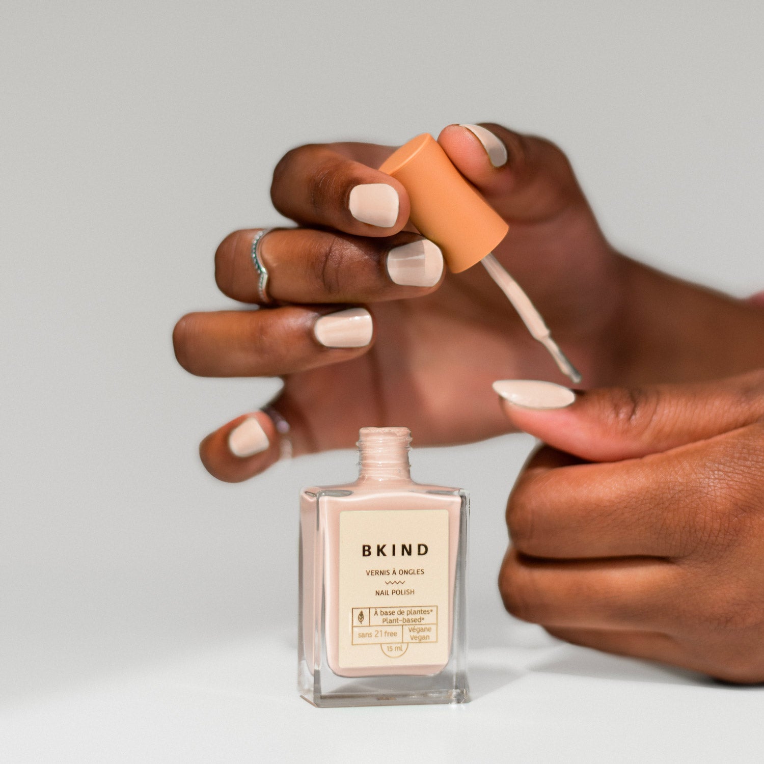 French Pink Nail Polish - Long Lasting & High Gloss Finish for Manicures, Pedicures & Salon Quality Nails at Home