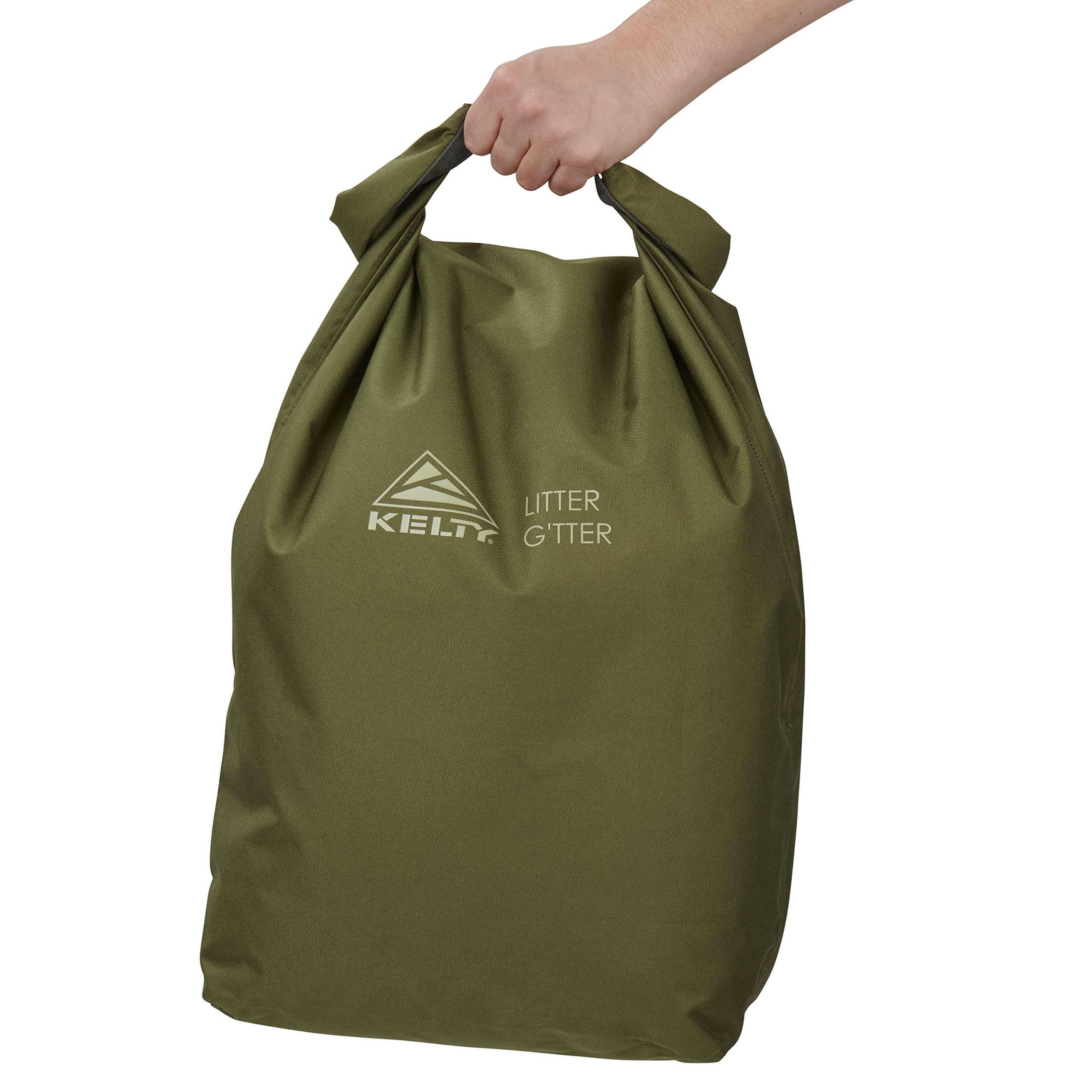 Kelty Litter G’tter Heavy Duty Reusable Trash Bag - 30L Waterproof & Puncture-Resistant Camping Garbage Sack for Firewood, Cans, and Outdoor Waste - Perfect for Hiking, Backpacking, and Campsite Cleanup