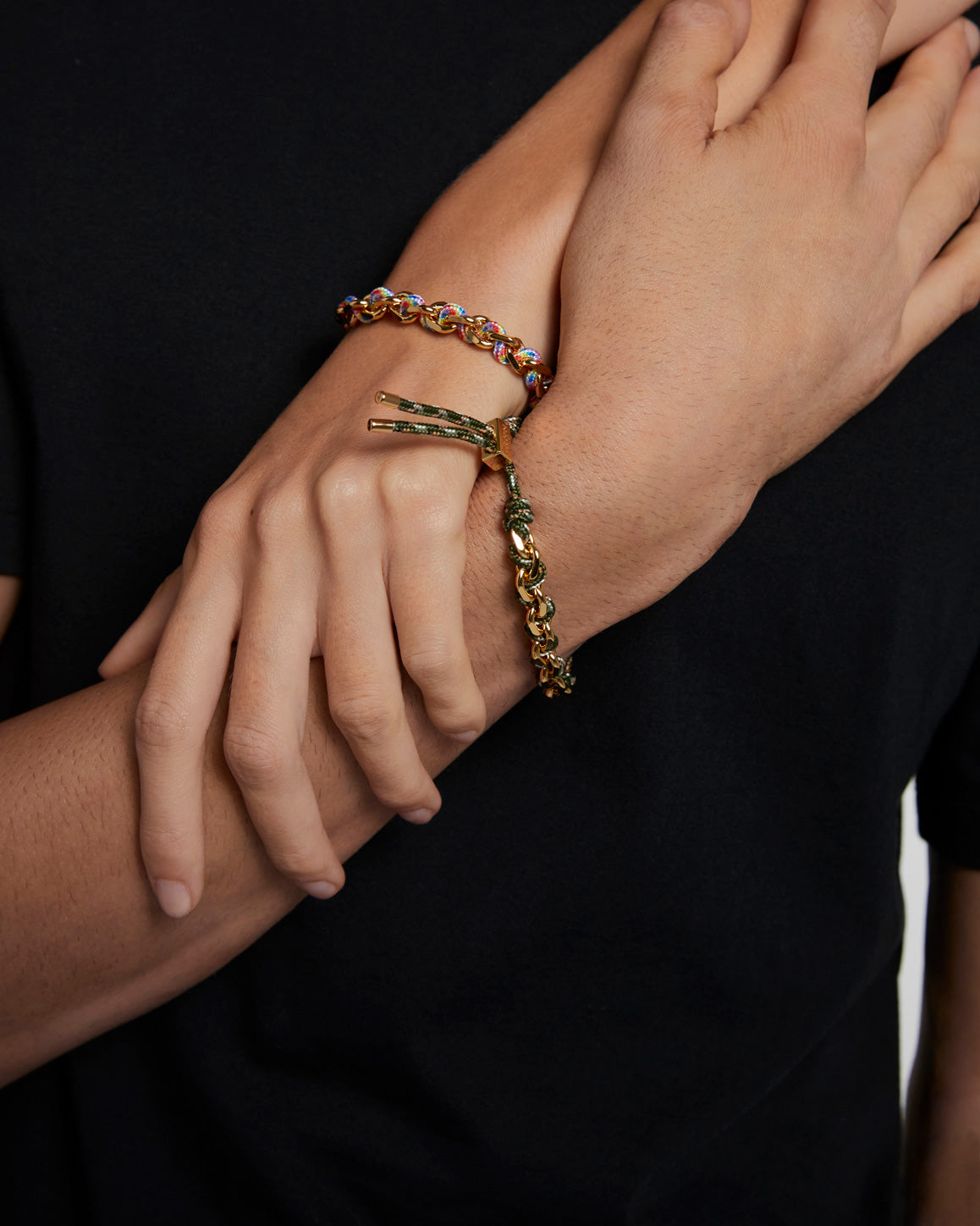GRID 1 Prisma Adjustable Rope Bracelet - Trendy Unisex Jewelry for Men & Women - Perfect for Casual Wear, Gifts & Everyday Fashion